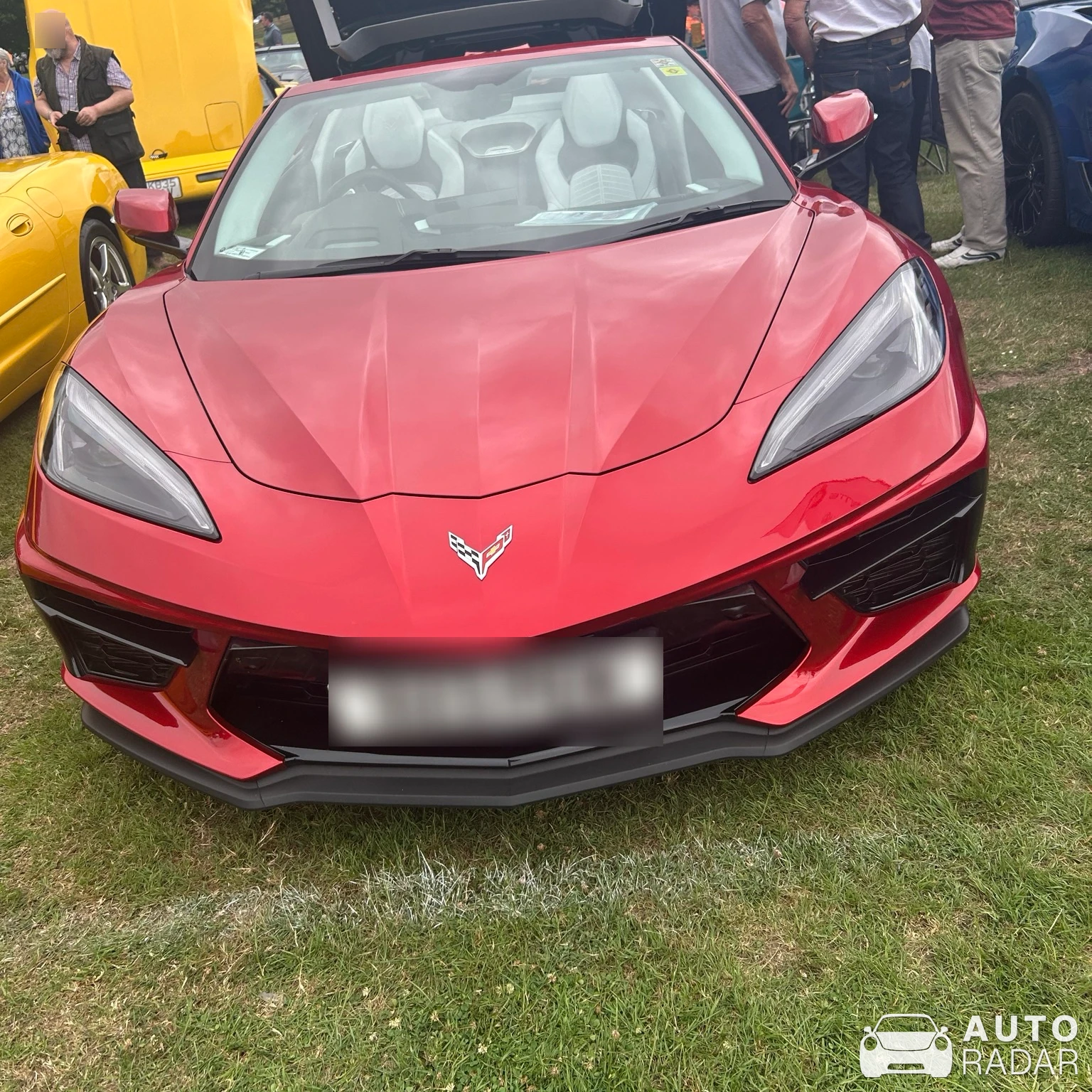 Chevrolet Corvette C8 Stingray Convertible spotted in Lichfield