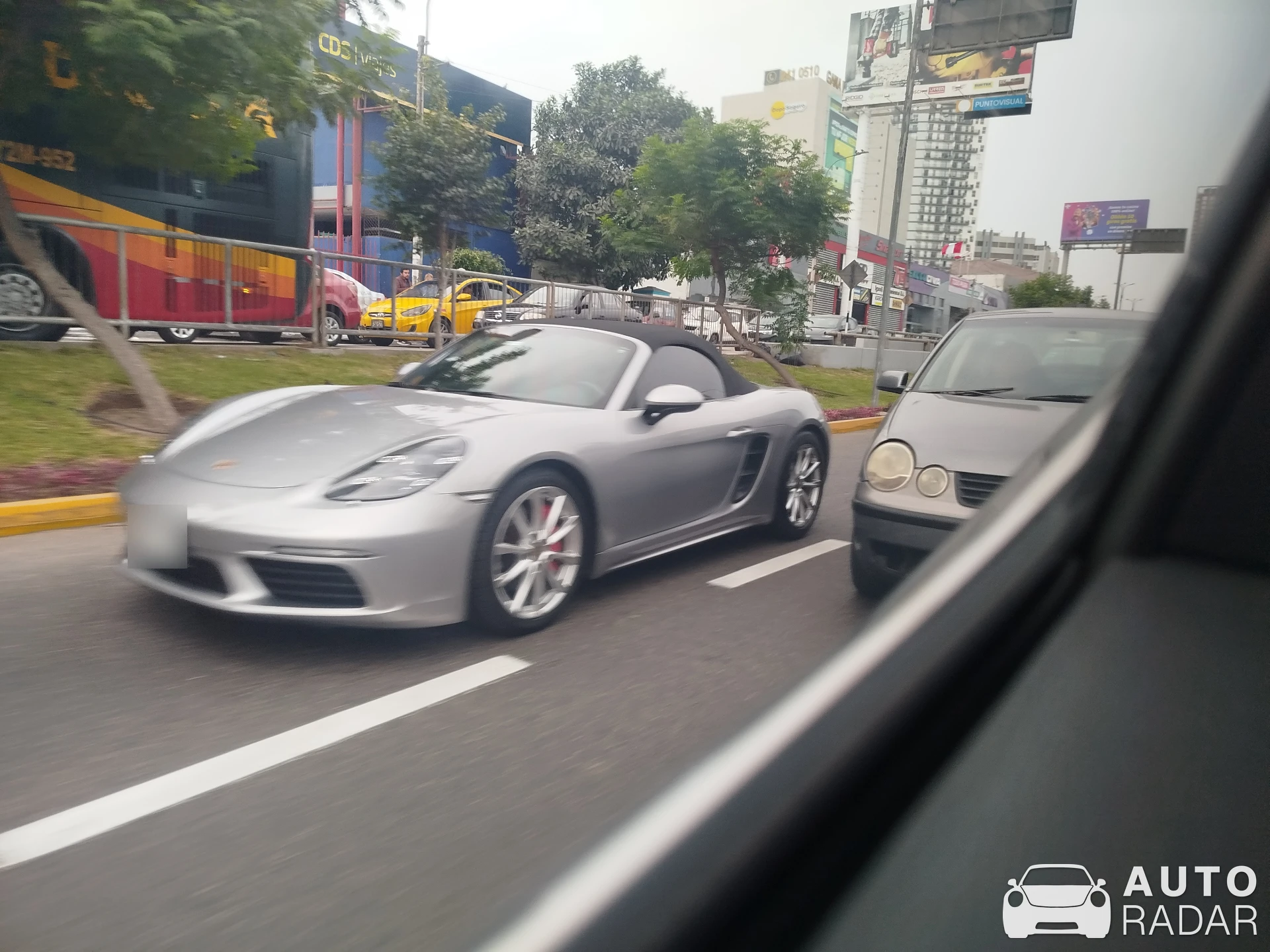 Porsche 718 Boxster S spotted in Lima