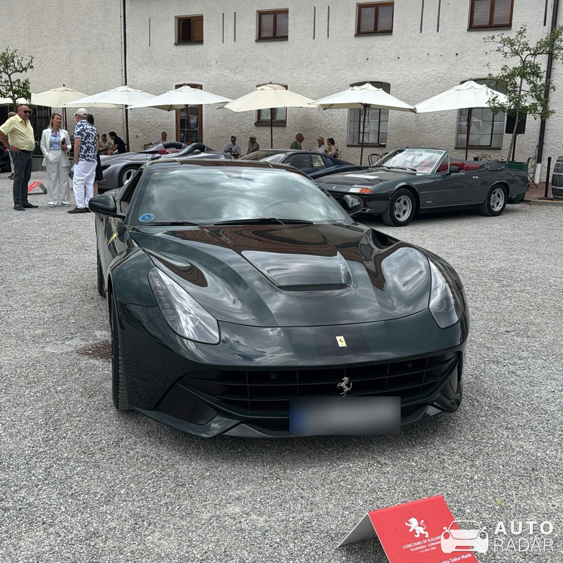 Ferrari F12tdf spotted in Gmund am Tegernsee