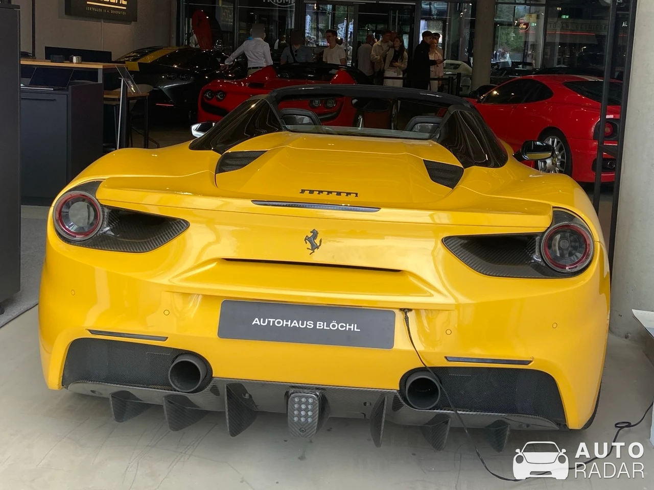 Ferrari 488 Pista Spider spotted in München