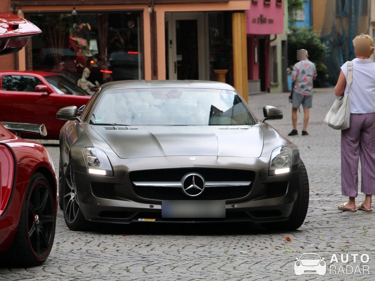 Mercedes-Benz SLS AMG Black Series spotted in Lindau