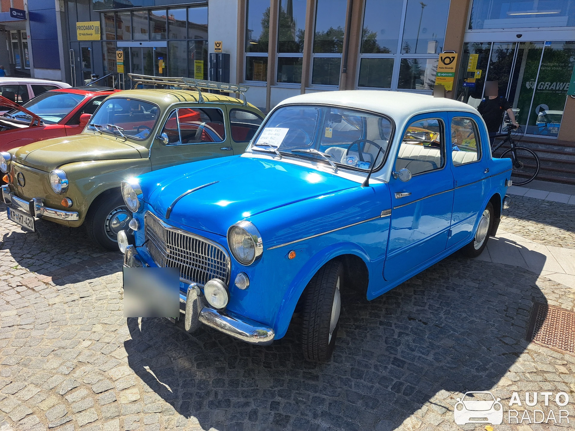 Fiat 1100 spotted in Murska Sobota