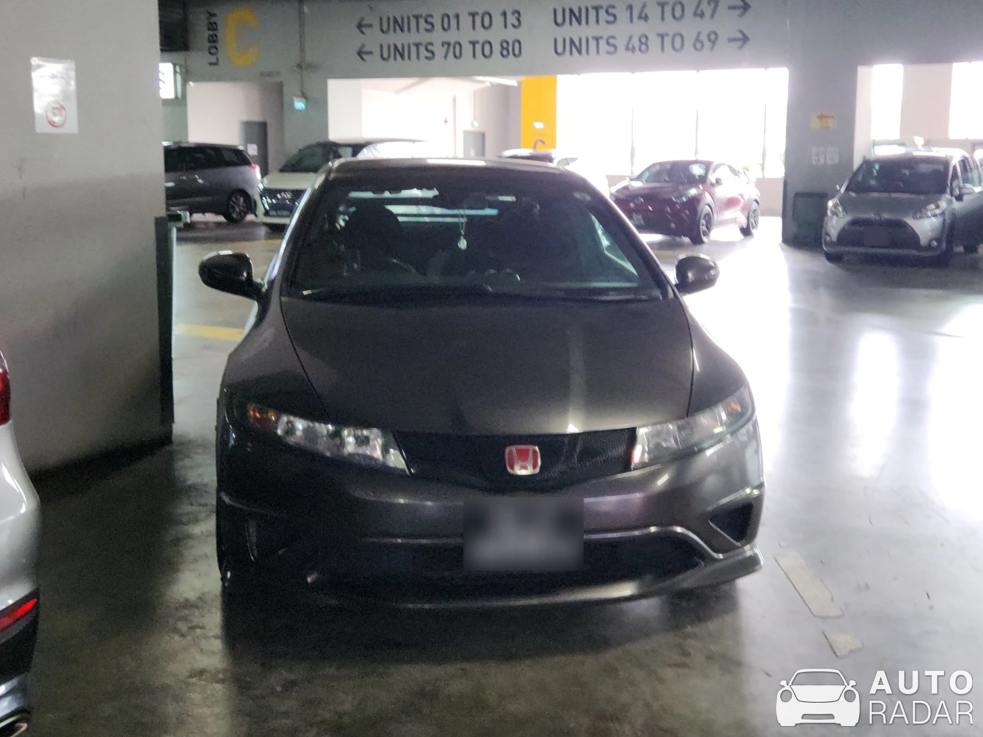 Honda Civic Type R FN2 spotted in Singapore