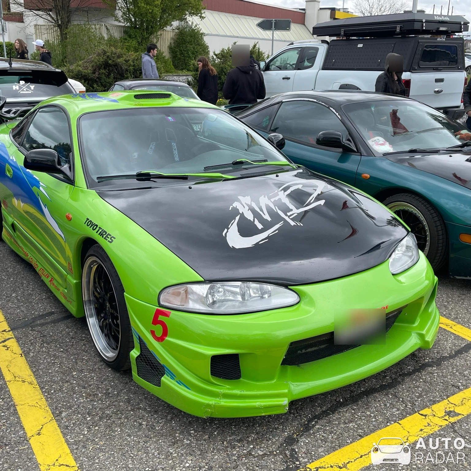 Mitsubishi Eclipse 2G spotted in Hinwil