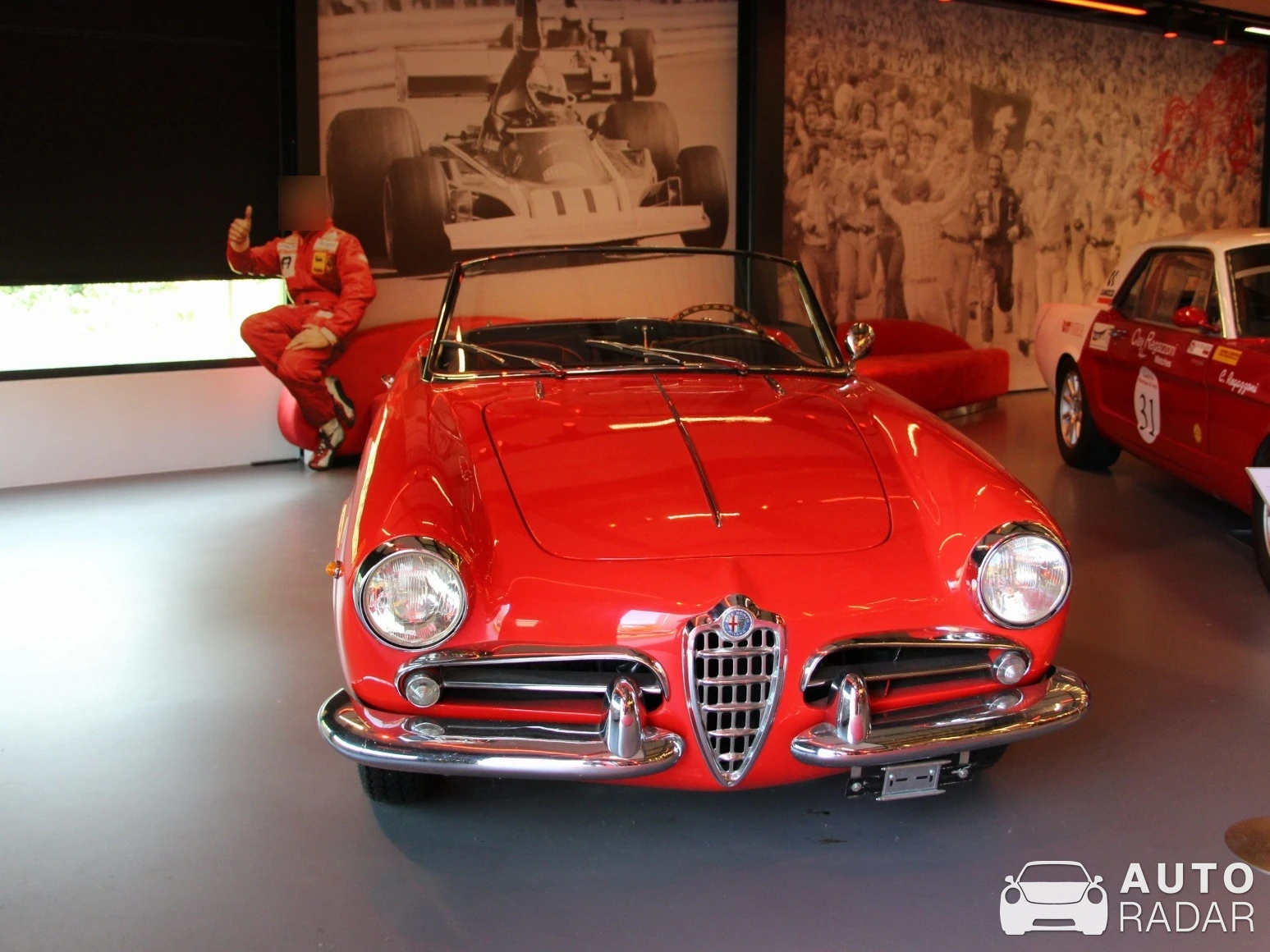 Alfa Romeo Giulietta Spider spotted in Romanshorn