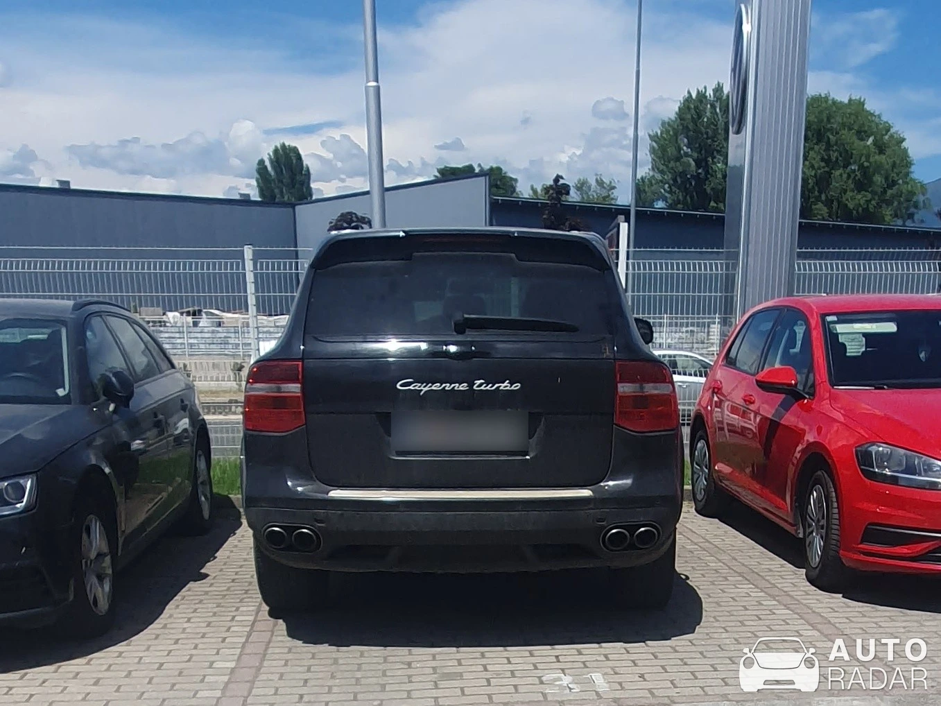 Porsche Cayenne Turbo spotted in Shkupi