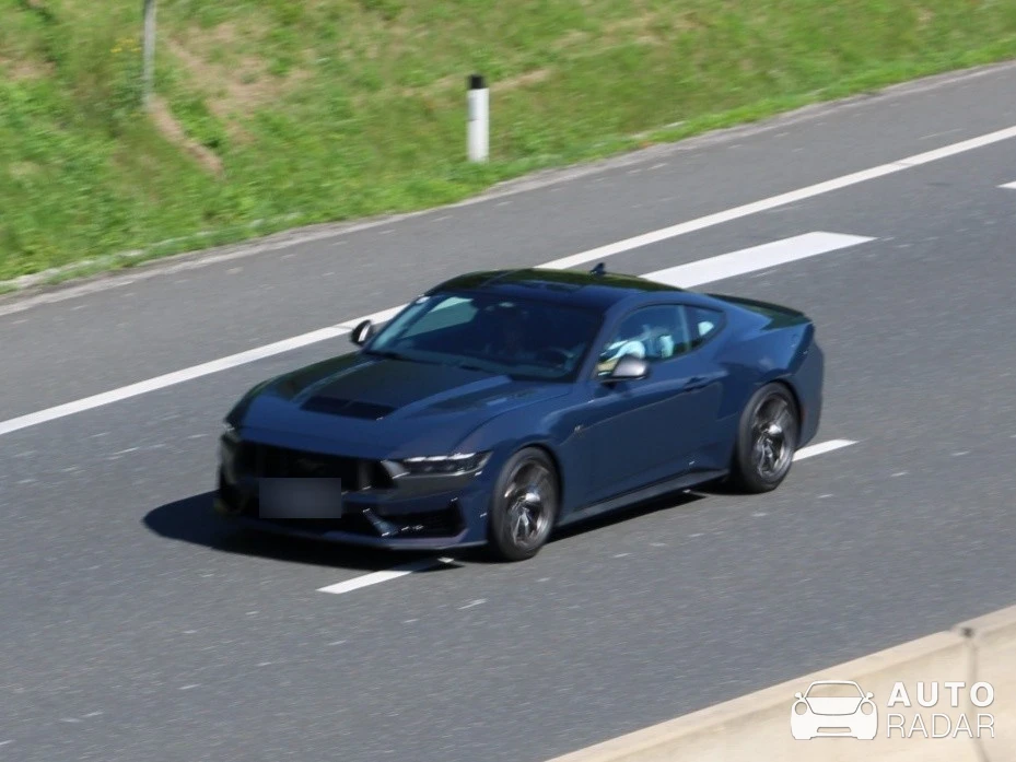 Ford Mustang Dark Horse spotted in Hoče-Slivnica
