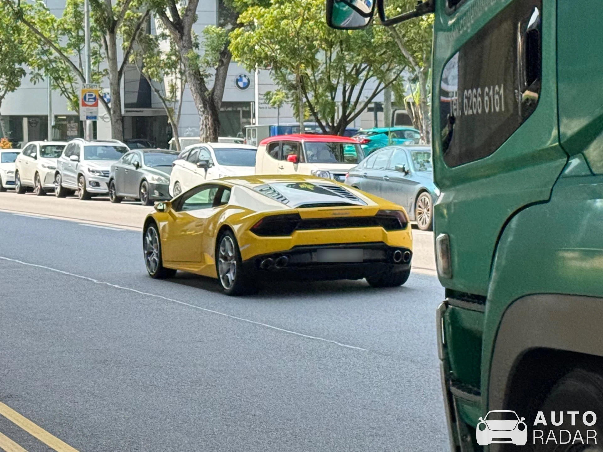Lamborghini Huracán LP580-2 spotted in Singapore