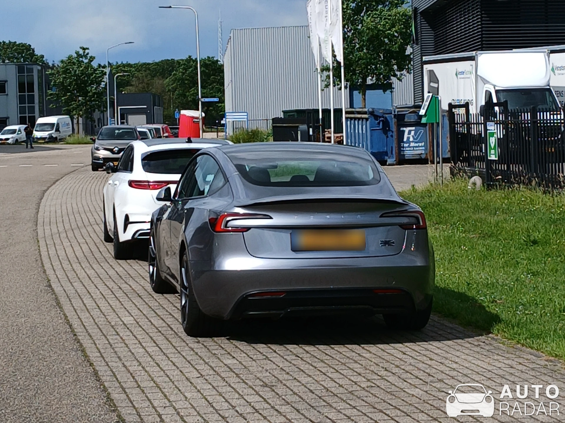 Tesla Model 3 Performance Plaid Edition spotted in Zelhem