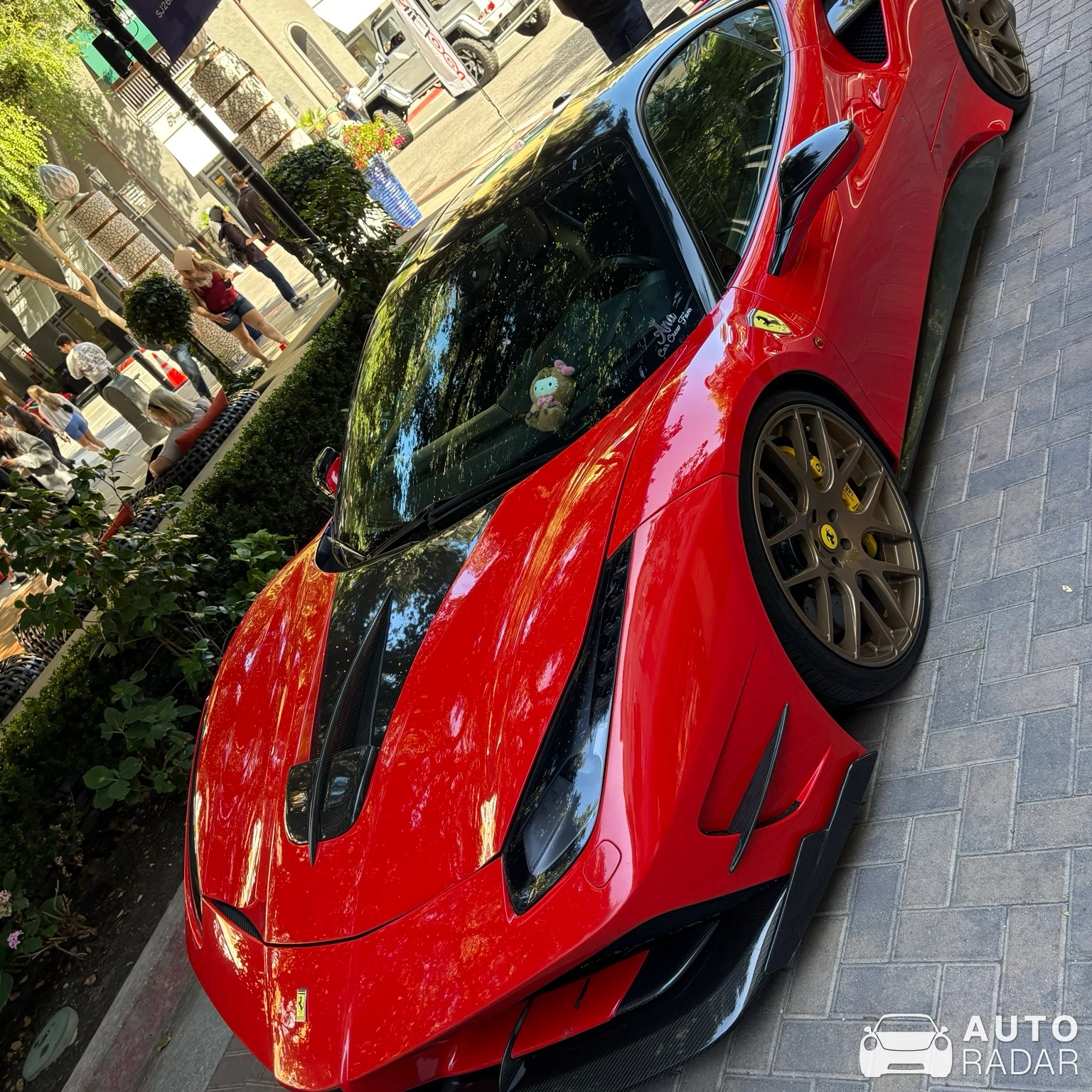 Ferrari 488 GTB Novitec Rosso N-Largo spotted in Santa Clara