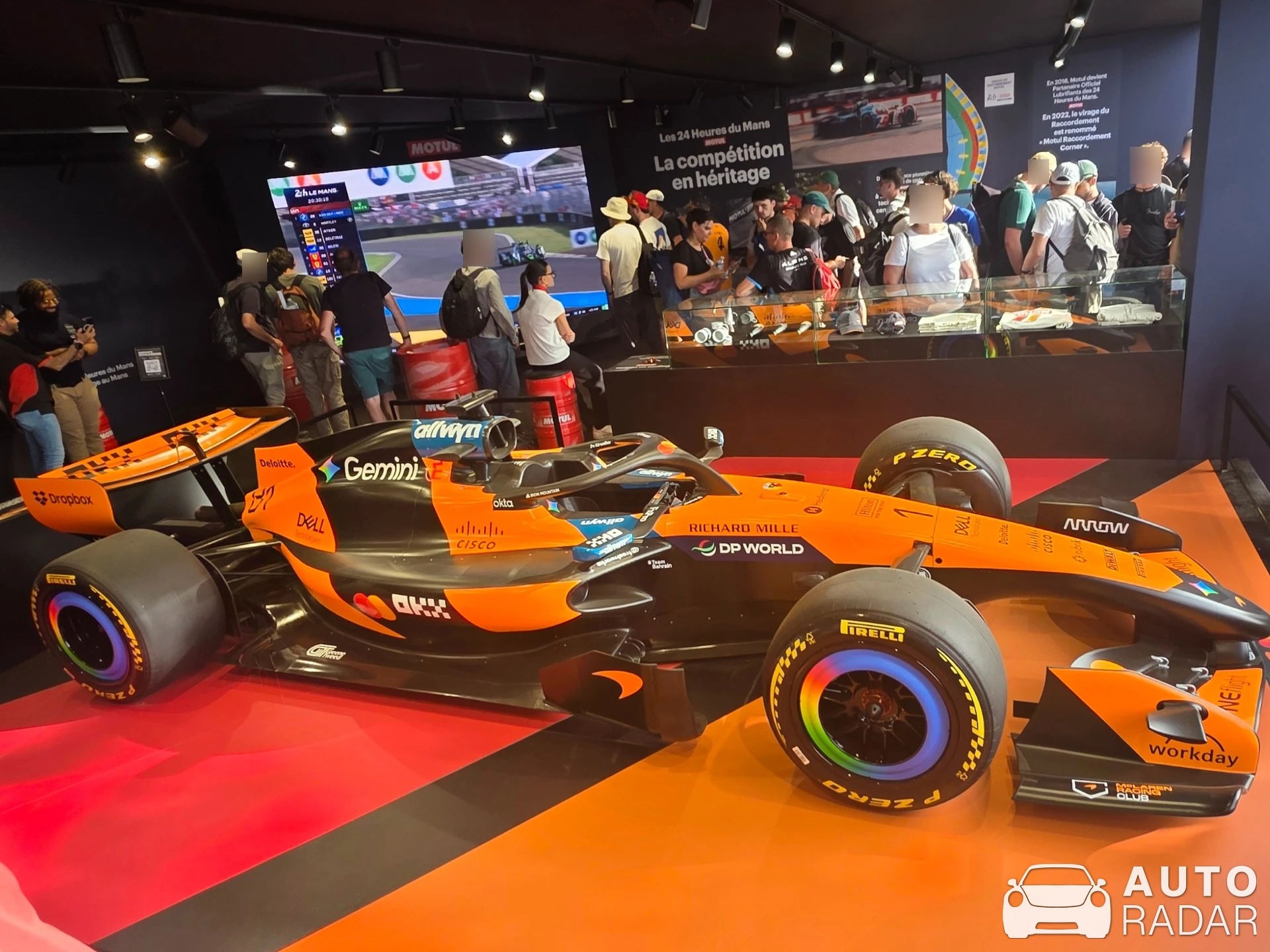 McLaren MCL40 spotted in Le Mans