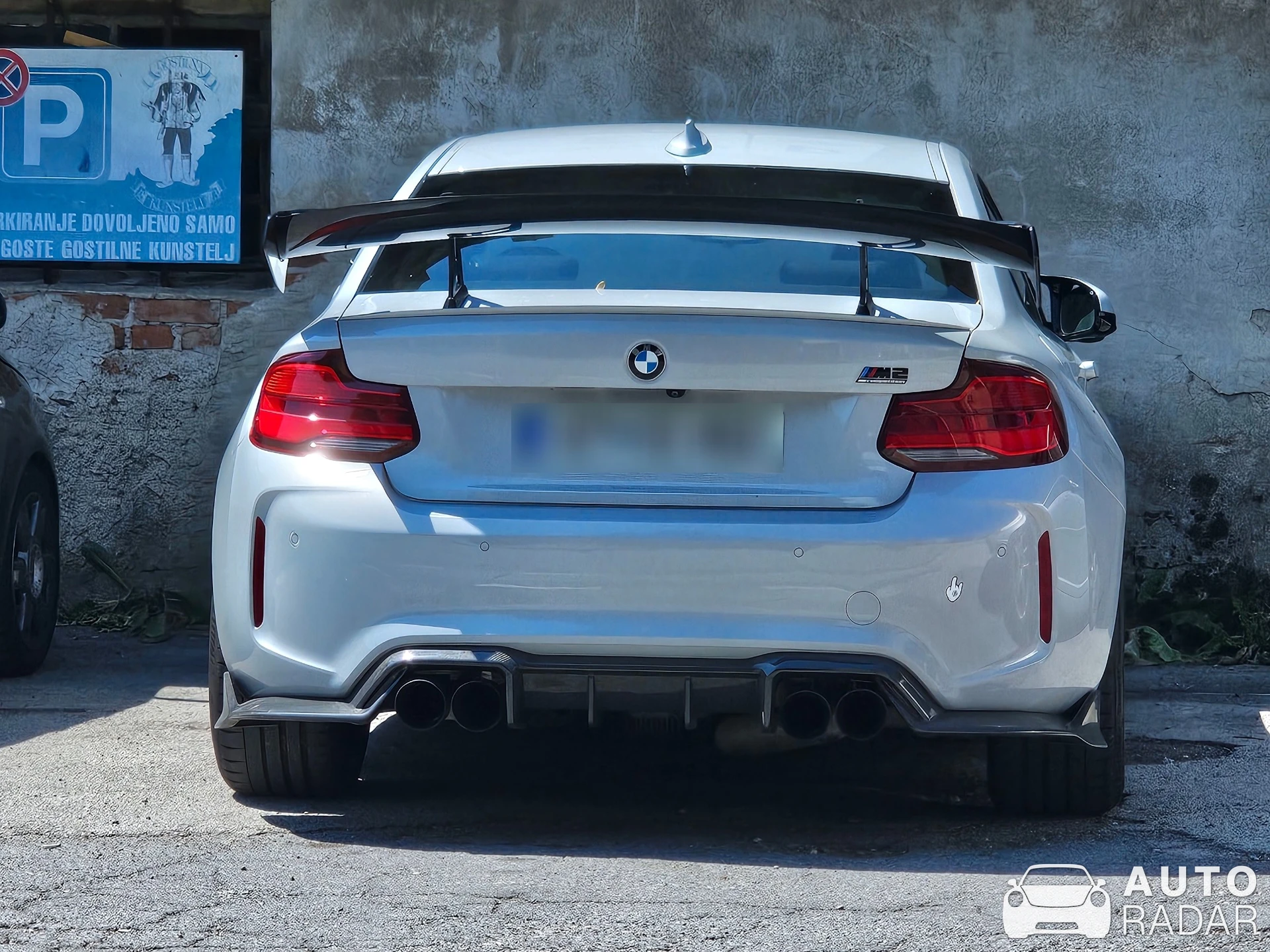 BMW M2 F87 Coupé Competition spotted in Radovljica