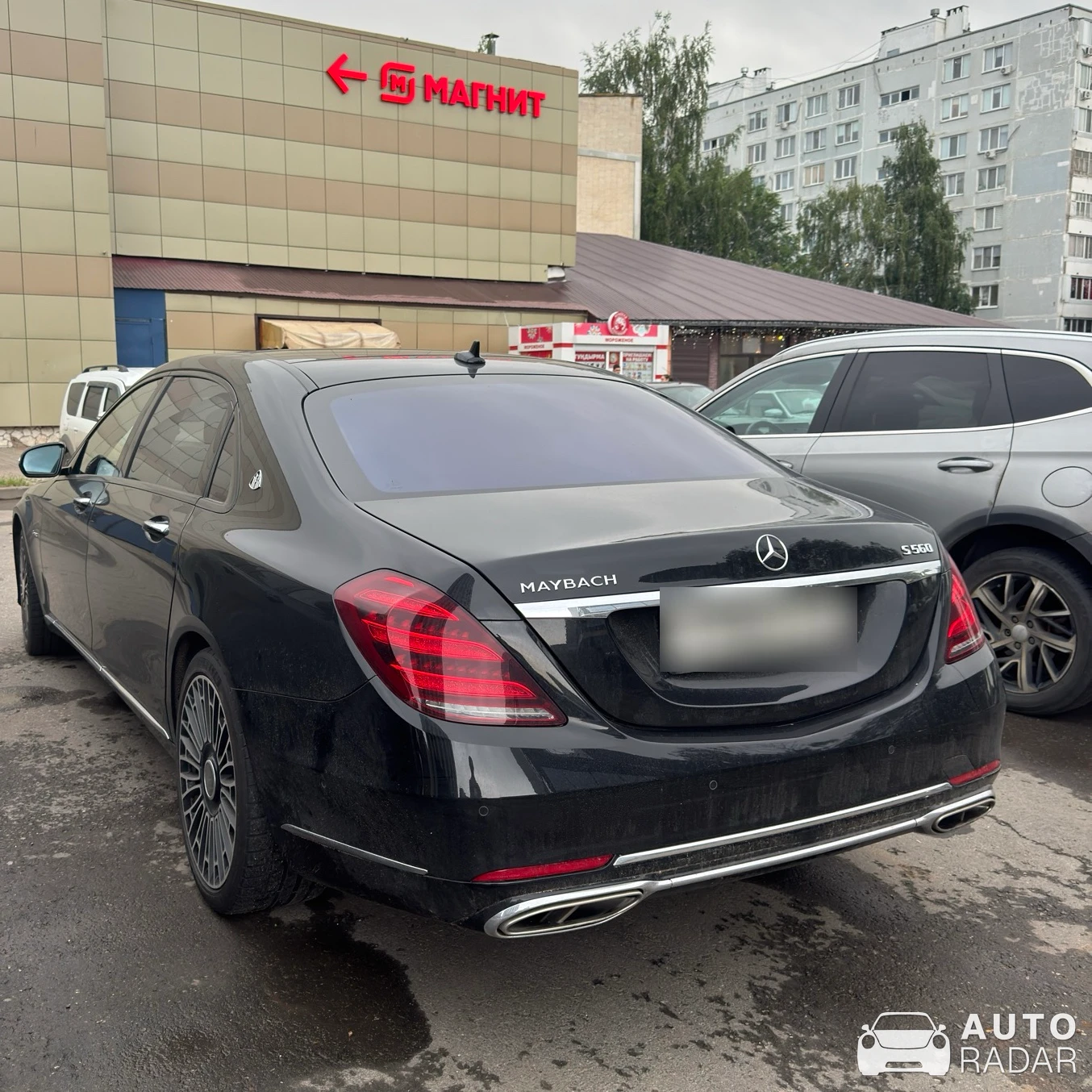 Mercedes-Maybach S 500 spotted in Набережные Челны