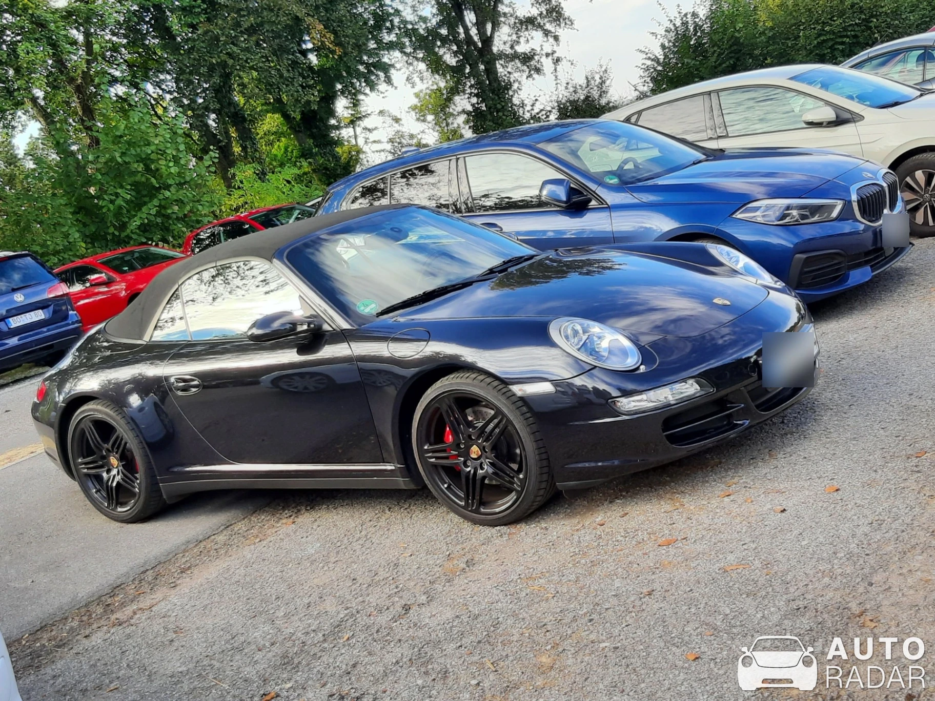 Porsche 997 Carrera S Cabriolet spotted in Essen, Germany