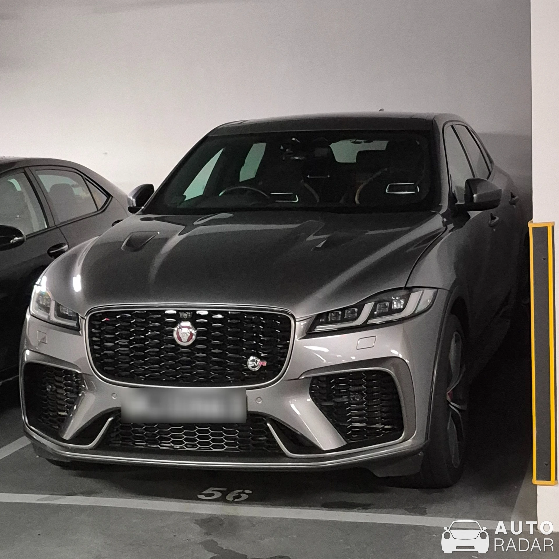 Jaguar F-PACE SVR spotted in Singapore