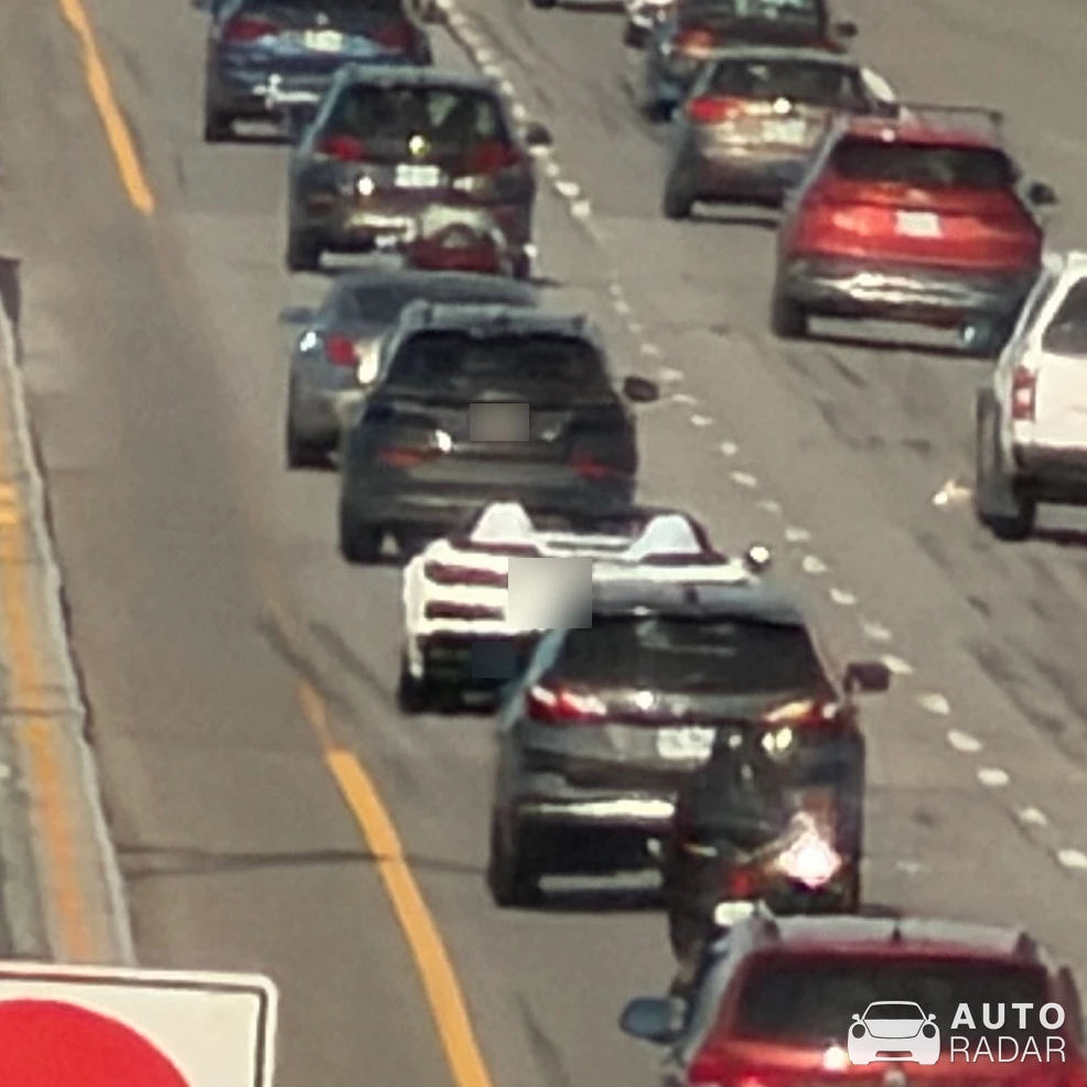Chevrolet Corvette C8 E-Ray Convertible spotted in Terrebonne
