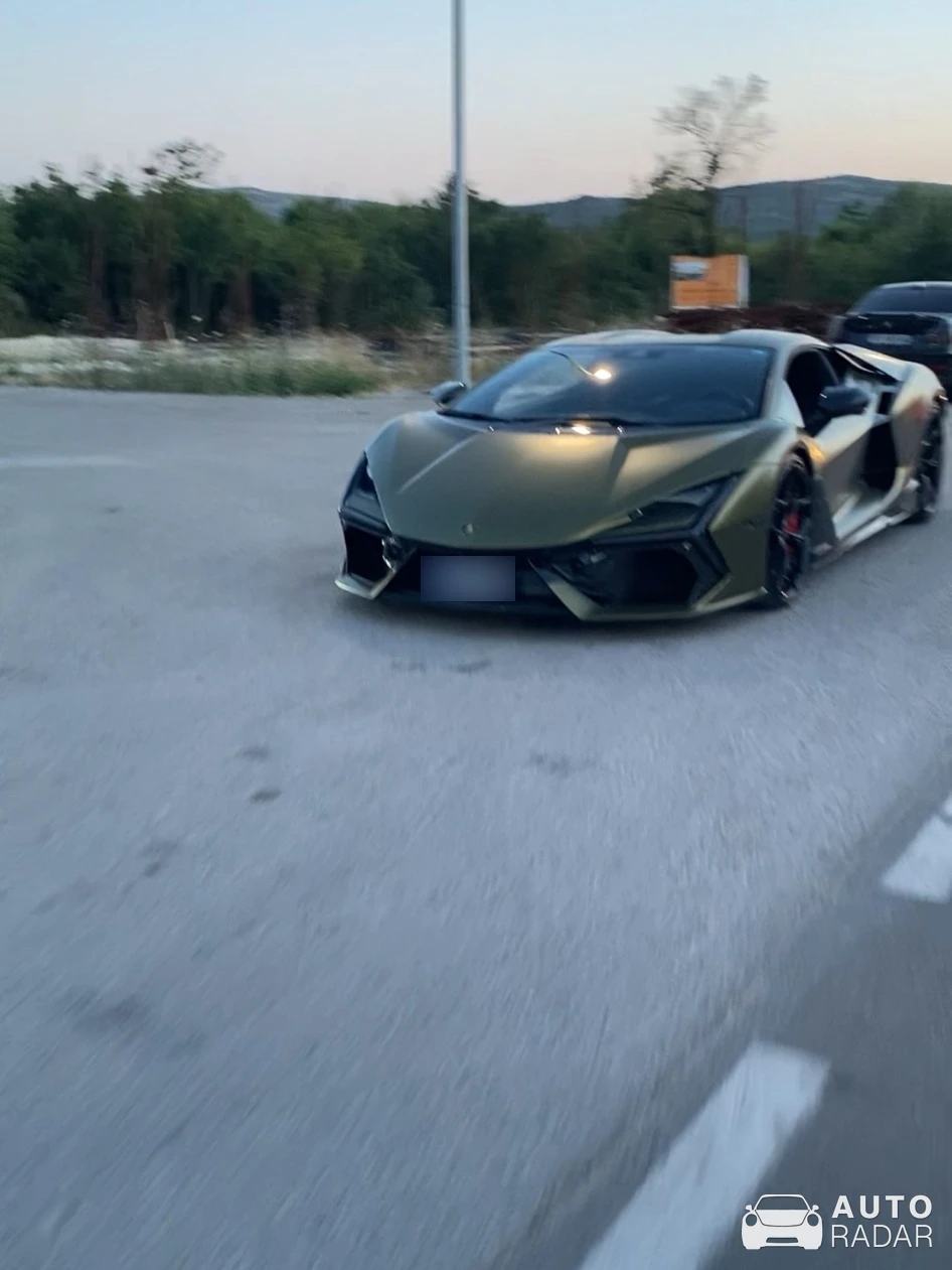 Lamborghini Revuelto spotted in Budva
