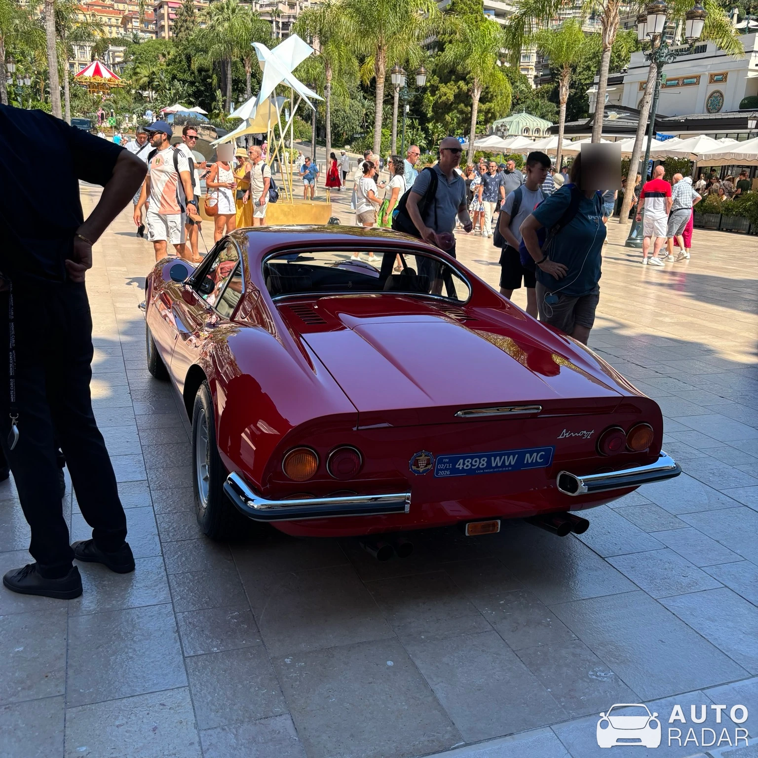 Ferrari Dino 246 GT spotted in Monaco