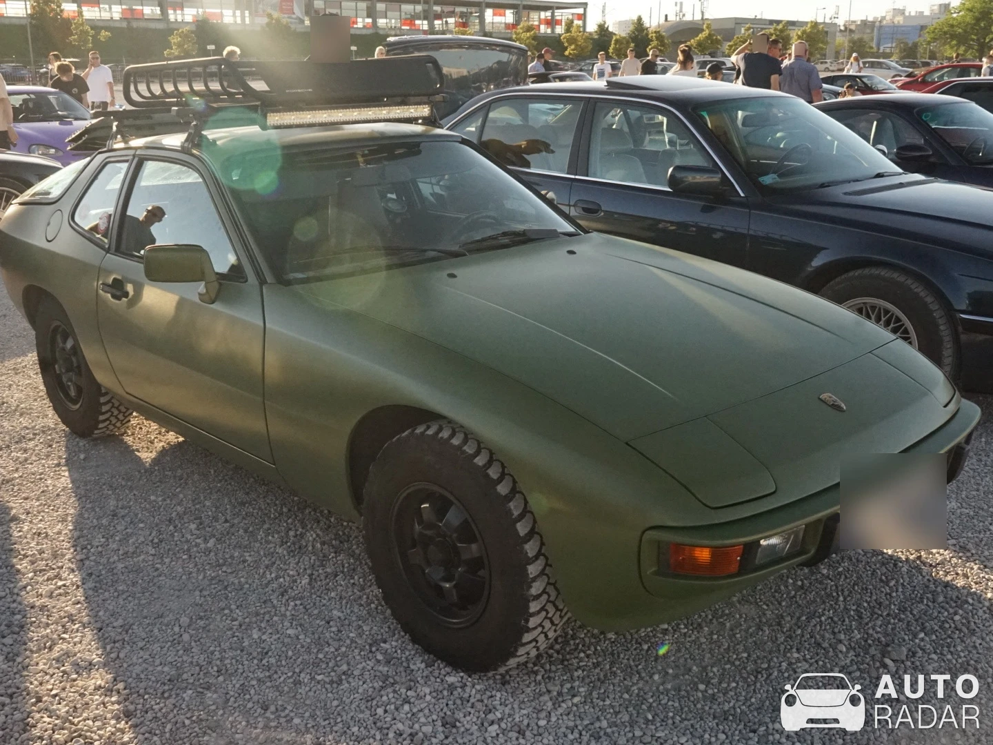 Porsche 924 Dakar spotted in Varsova, Puola