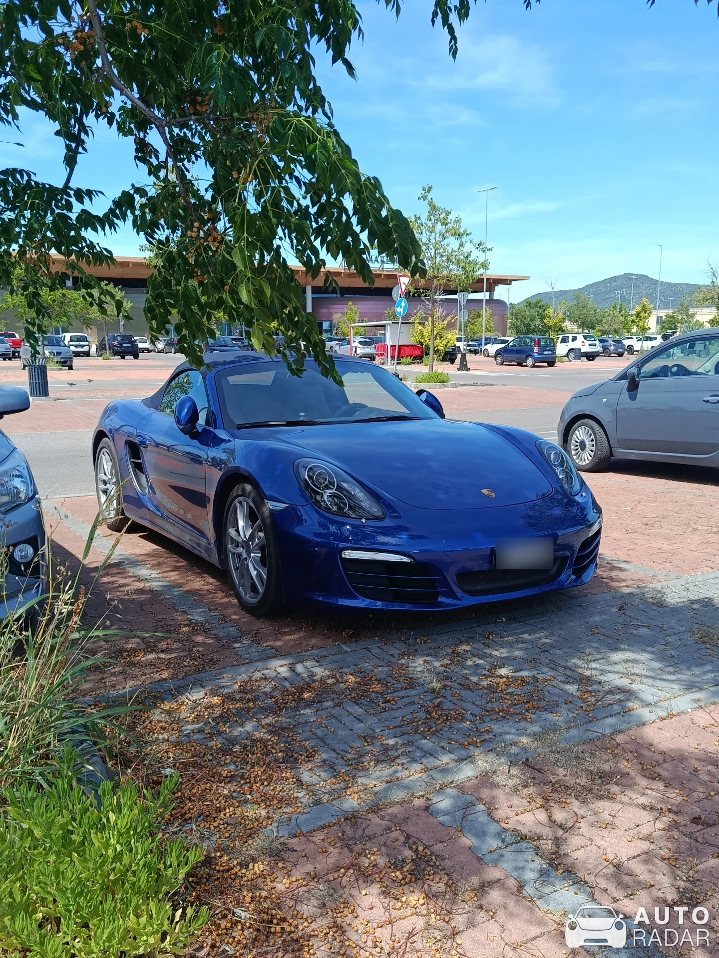 Porsche 981 Boxster spotted in Grosseto