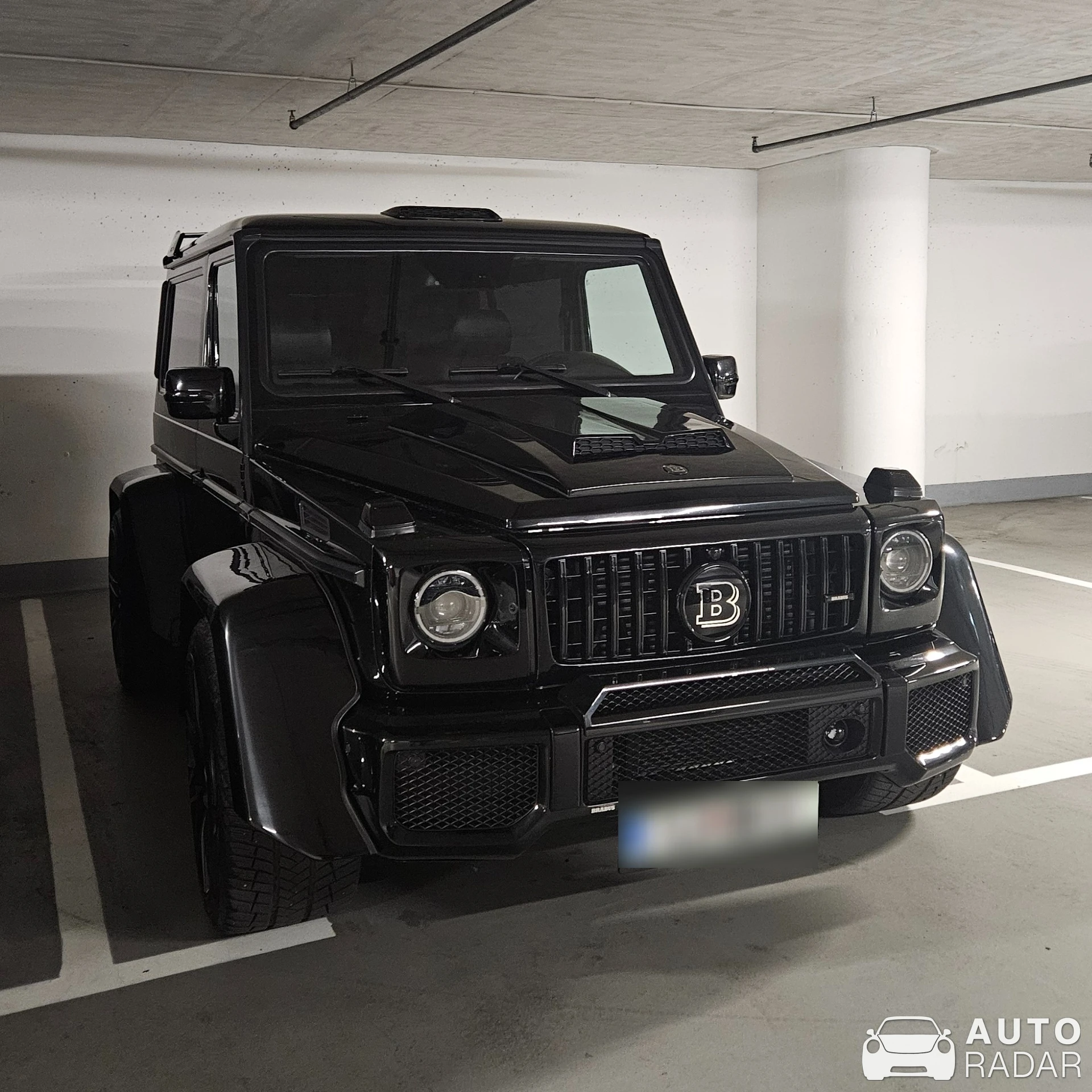 Mercedes-AMG Brabus GLS B63S-700 Widestar spotted in Ljubljana