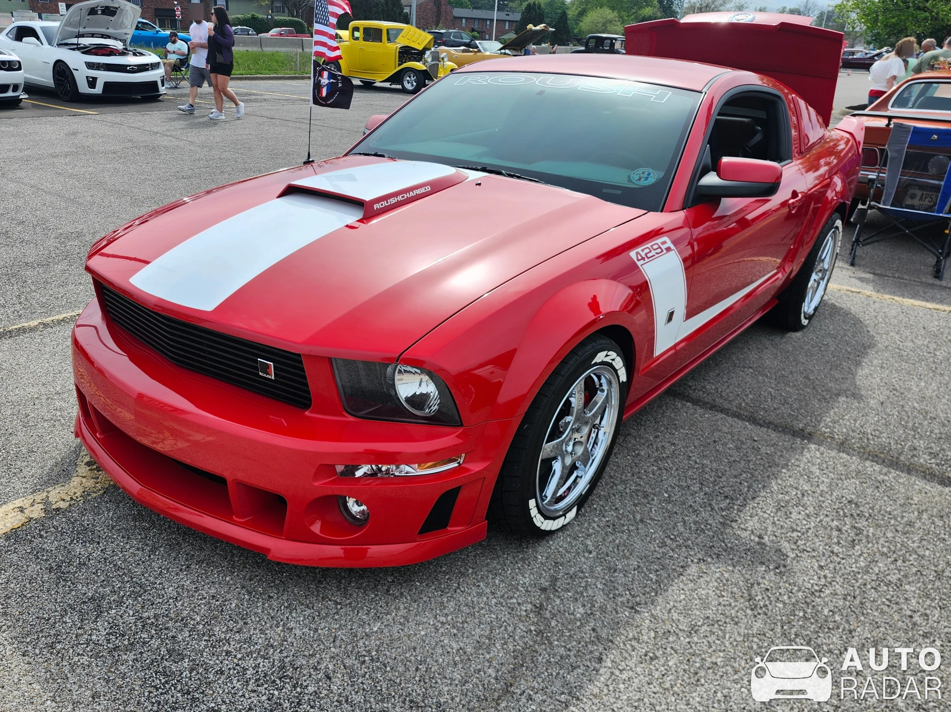 Ford Mustang Roush spotted