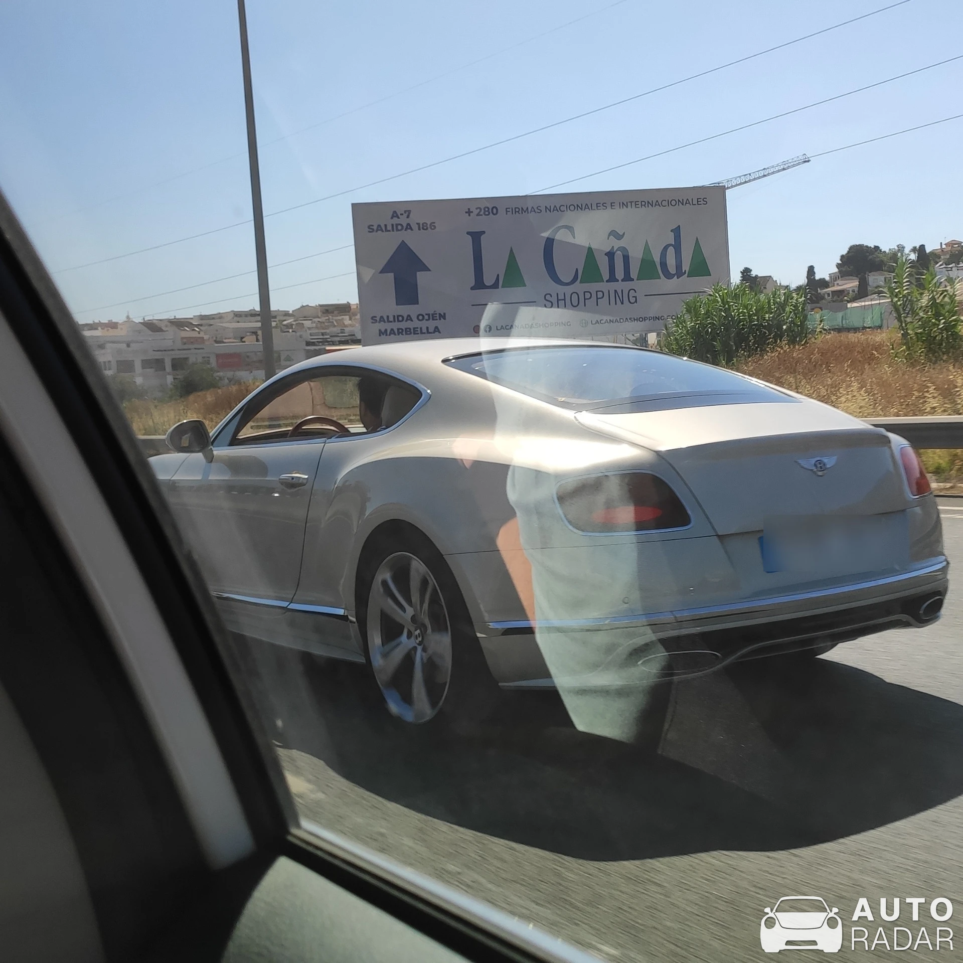 Bentley Continental GT spotted in Málaga