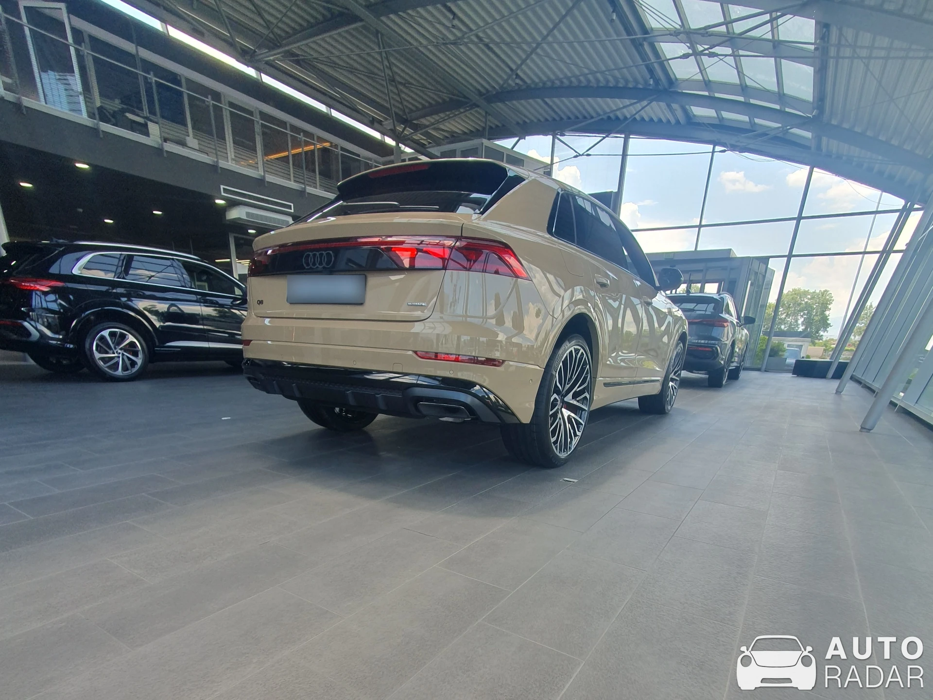 Audi Q8 spotted in Skopje