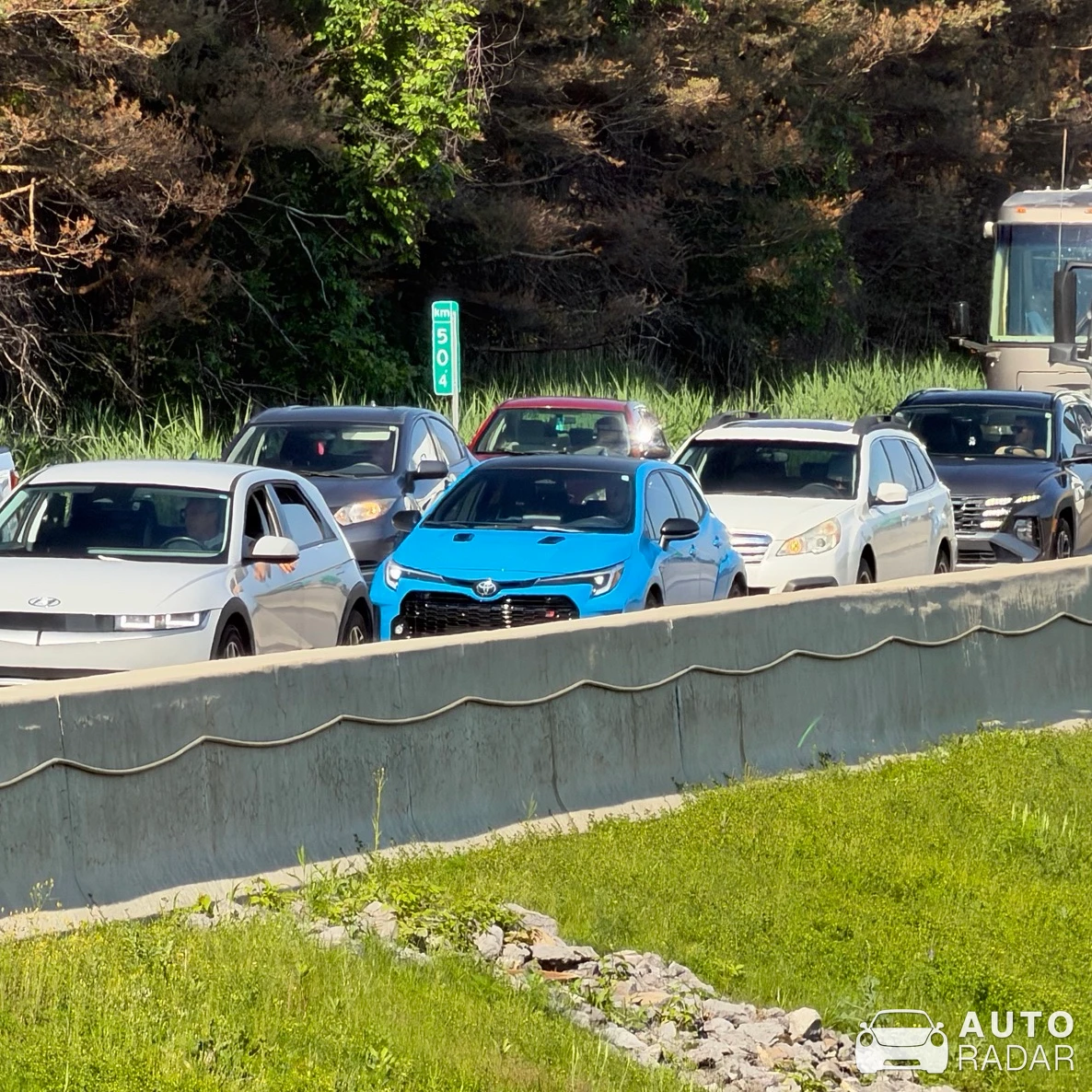 Toyota GR Corolla E210 spotted in Terrebonne