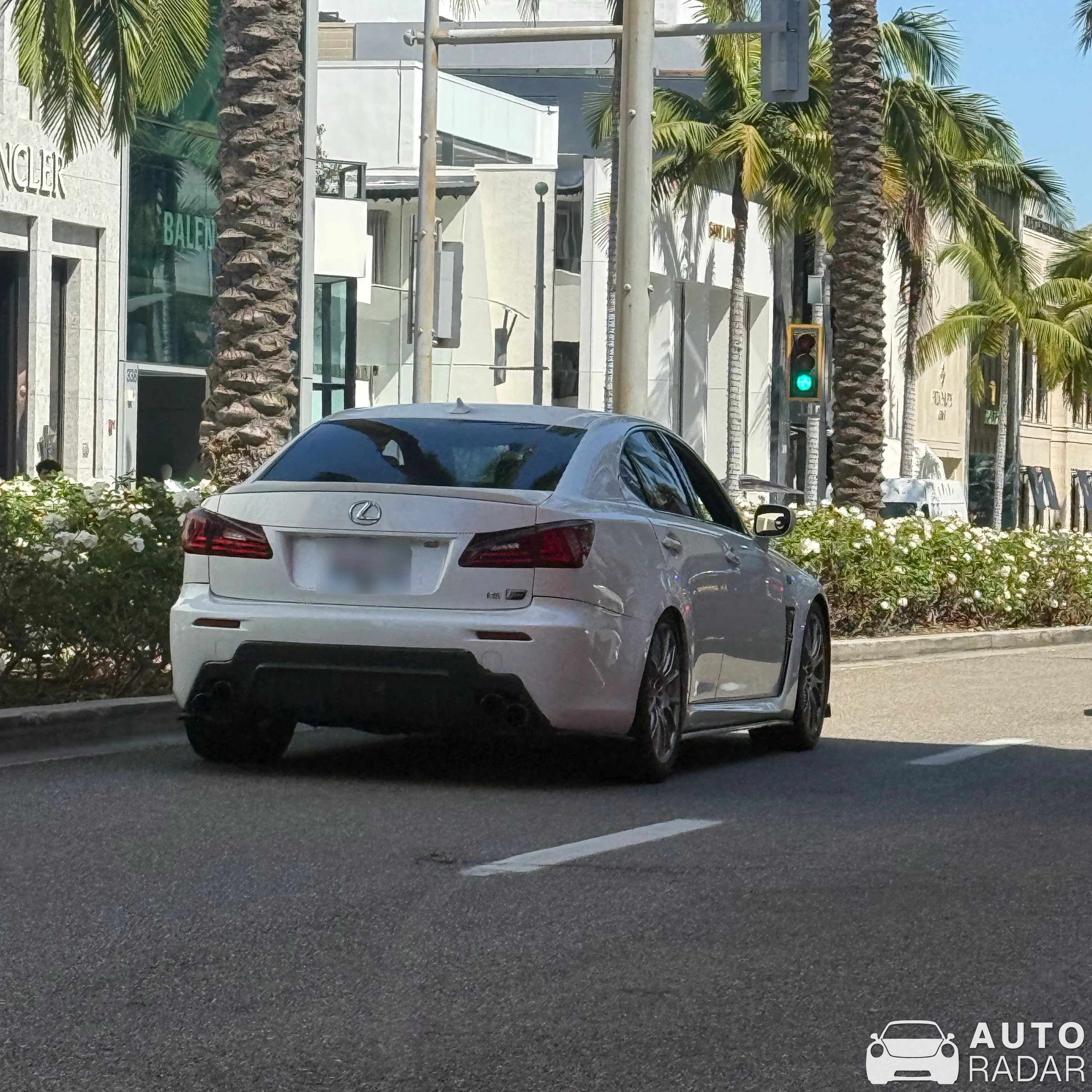 Lexus IS-F spotted in Beverly Hills