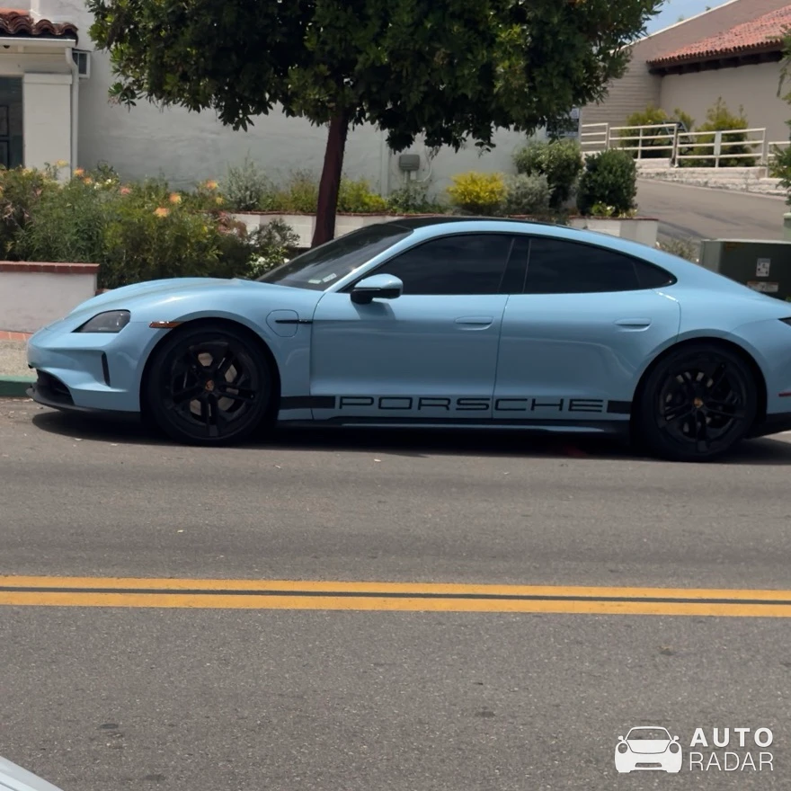 Porsche Taycan spotted in Rancho Santa Fe
