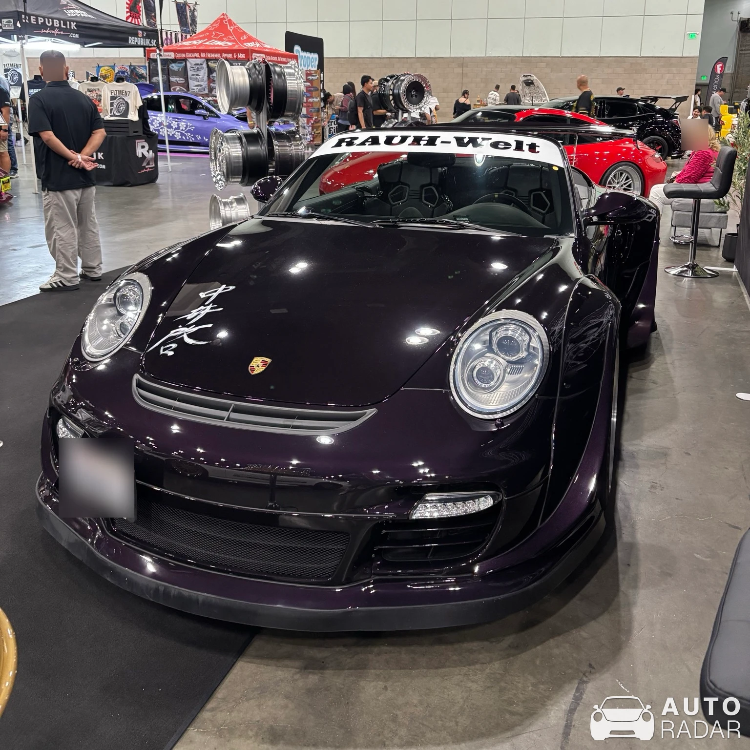 Porsche Rauh-Welt Begriff 997 Cabriolet spotted in Los Angeles