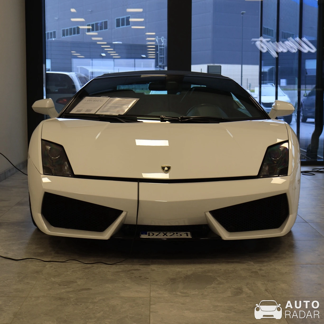 Lamborghini Gallardo Spyder spotted