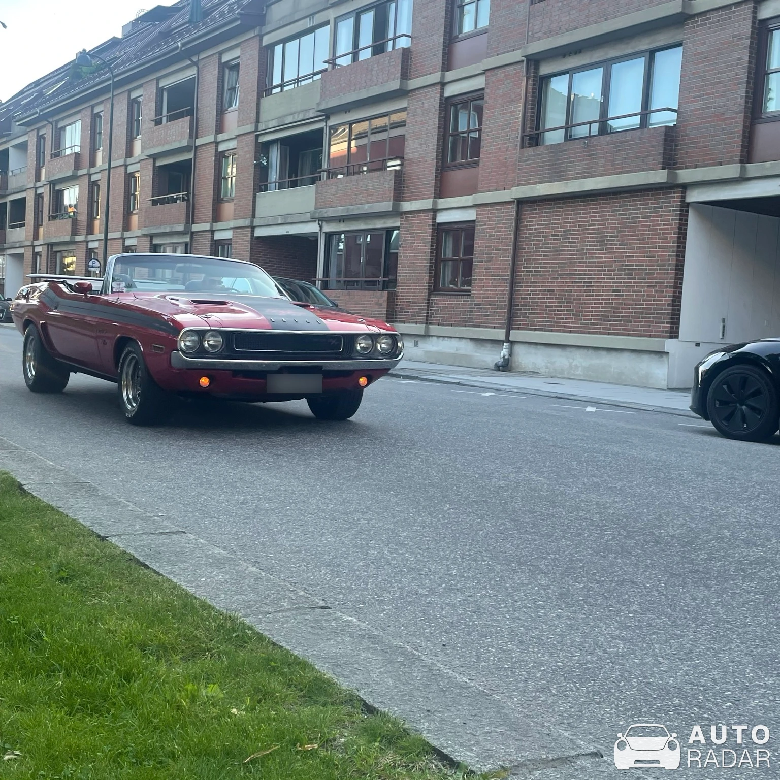 Dodge Challenger R/T Convertible spotted in Kristiansand