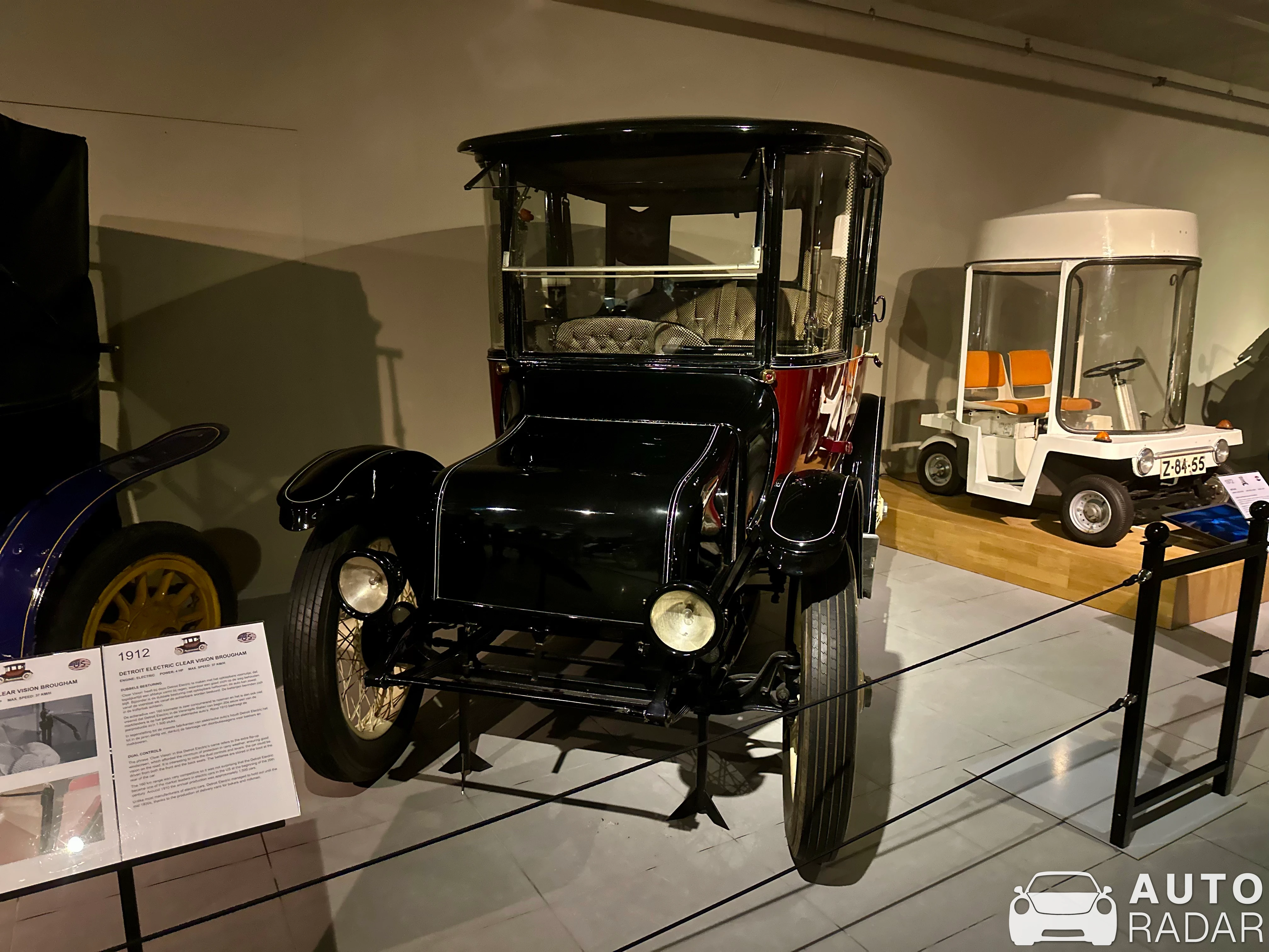 Detroit Electric Model 61 Brougham spotted in Wassenaar