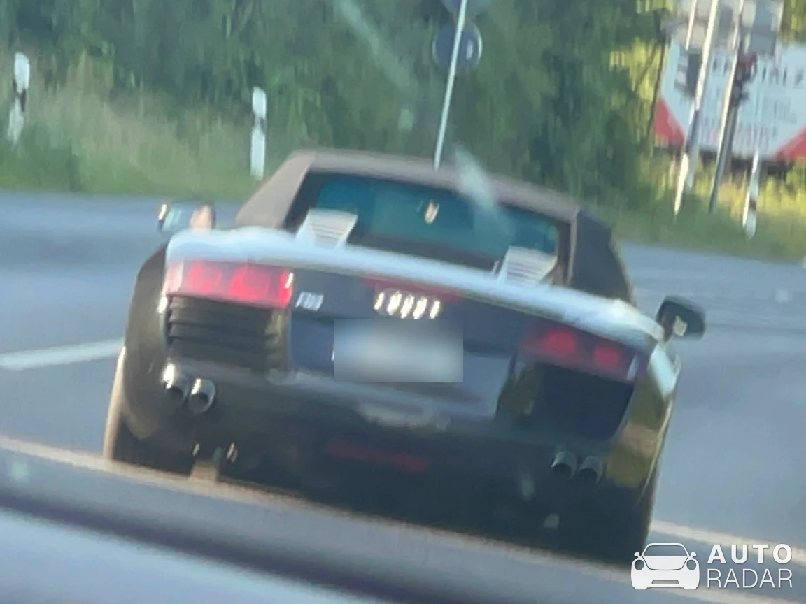 Audi R8 GT Spyder spotted in Schwalmtal