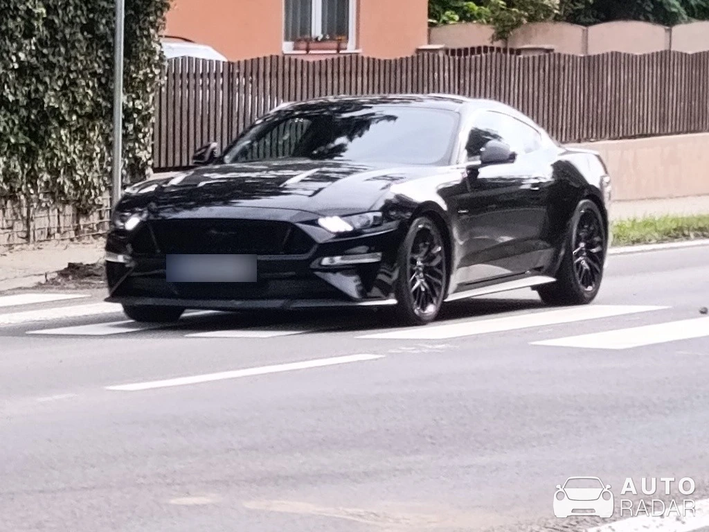 Ford Mustang GT spotted in Dobelice