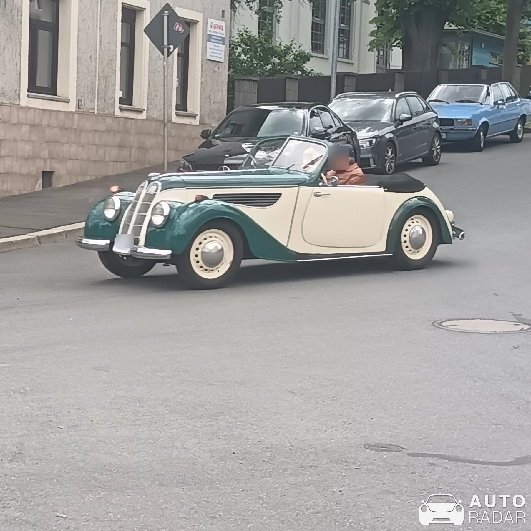 BMW 327 spotted in Falkenstein