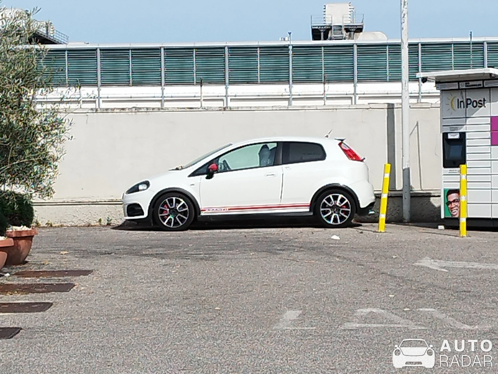 Abarth Punto spotted in Verona