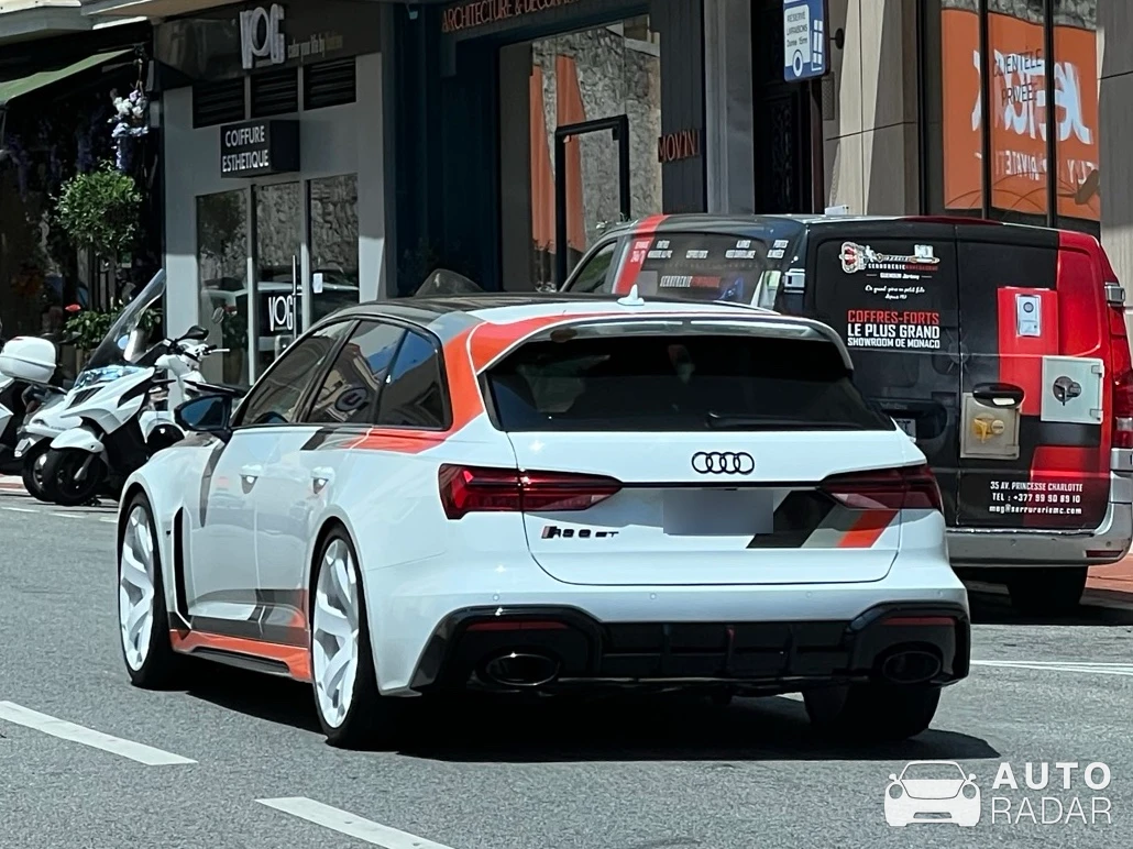 Audi RS6 GT Avant C8 spotted in Monaco
