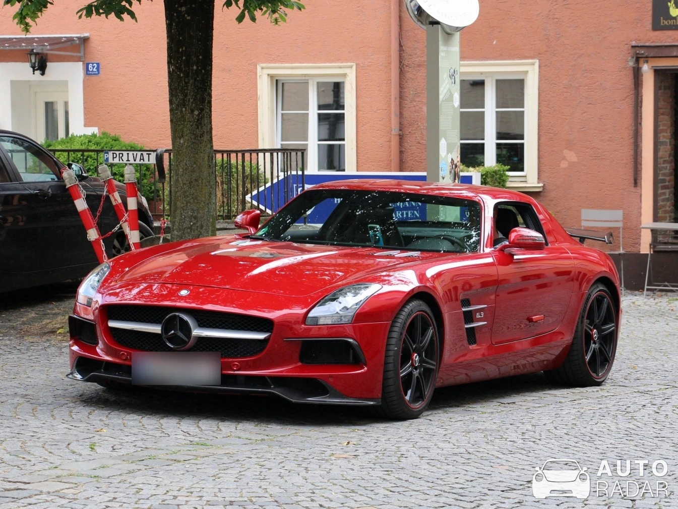 Mercedes-Benz SLS AMG Black Series spotted in Lindau