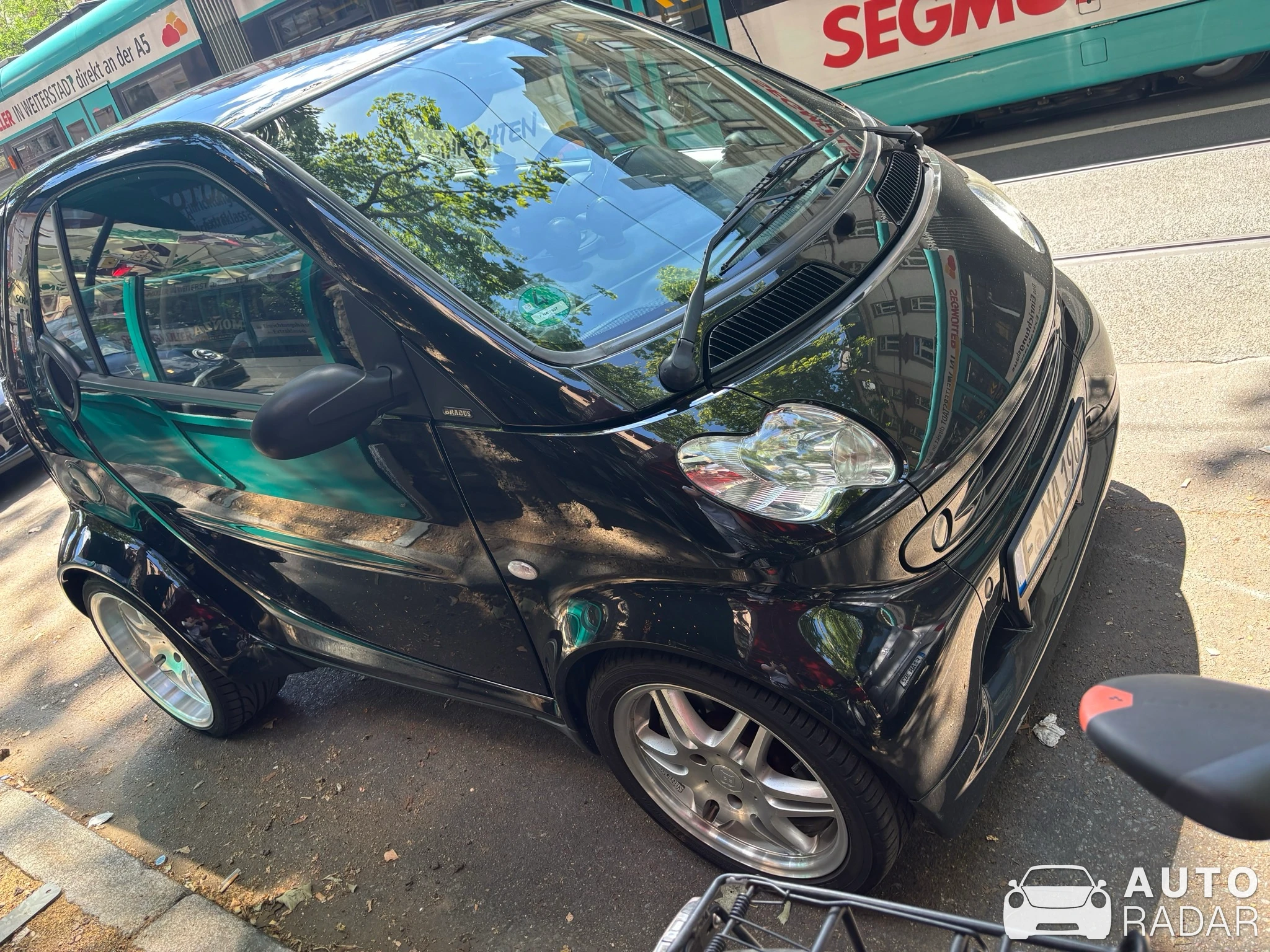 Smart Fortwo Brabus spotted in Frankfurt am Main, Deutschland