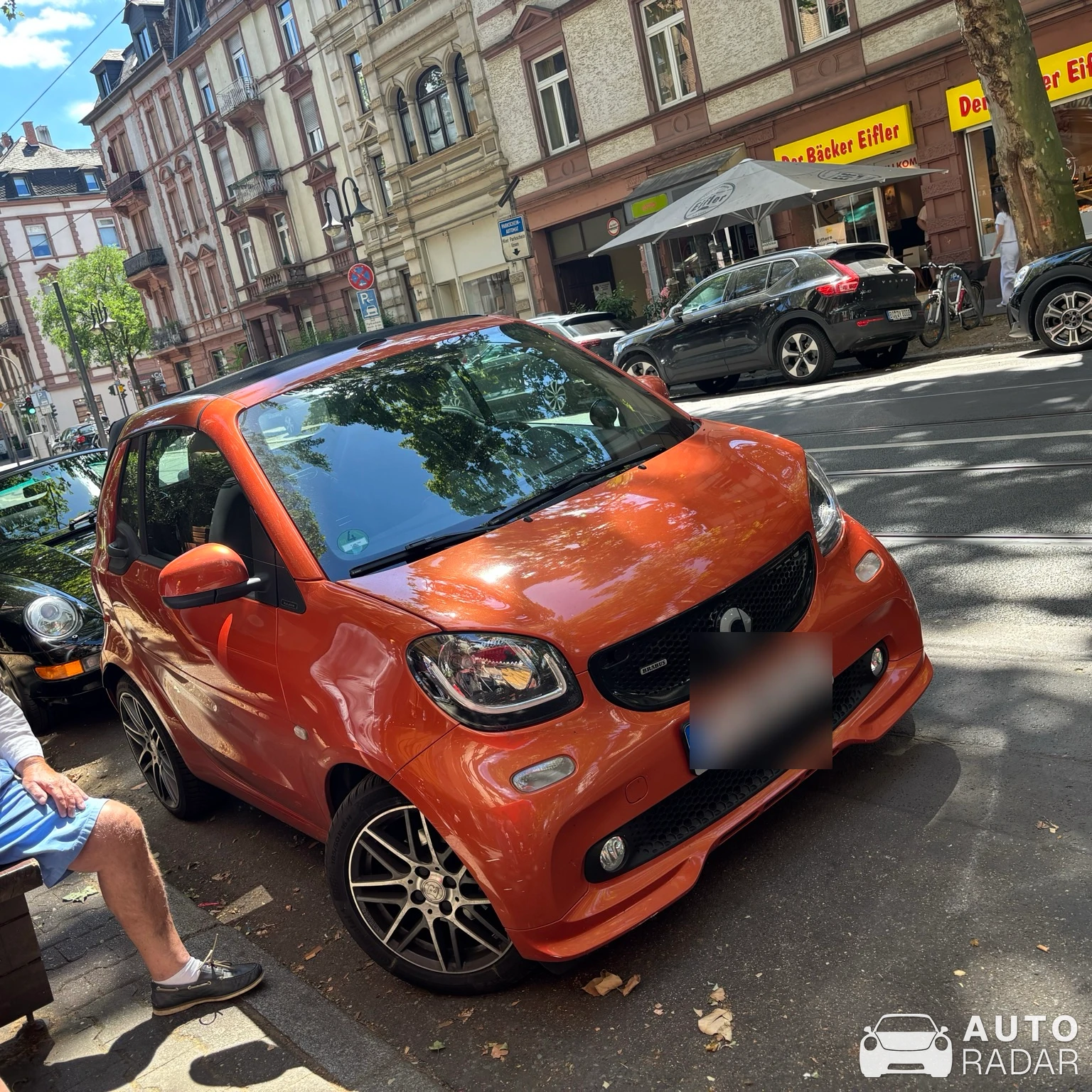 Smart Fortwo Brabus spotted in Frankfurt am Main