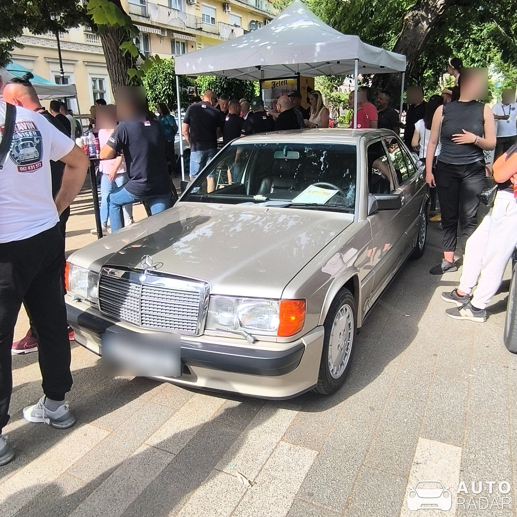 Mercedes-Benz 190 E W201 2.3-16 spotted in Pančevo