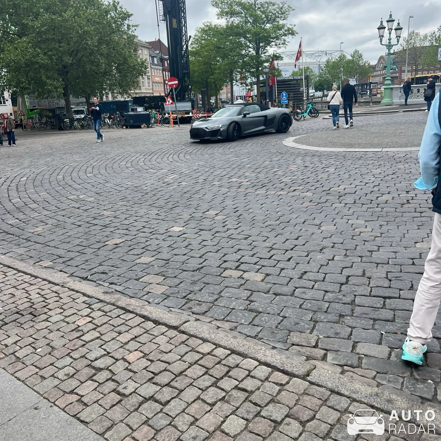 Audi R8 V8 Spyder spotted in Ringsted