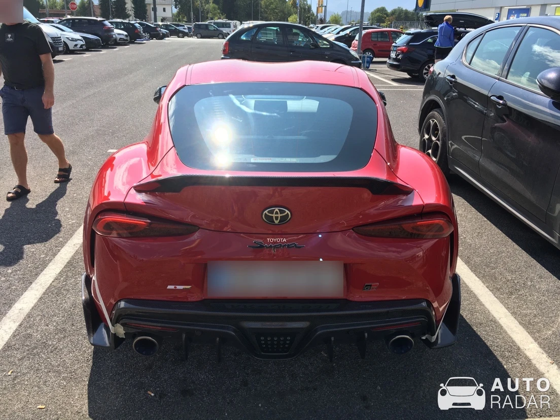 Toyota GR Supra A90 spotted in Radovljica