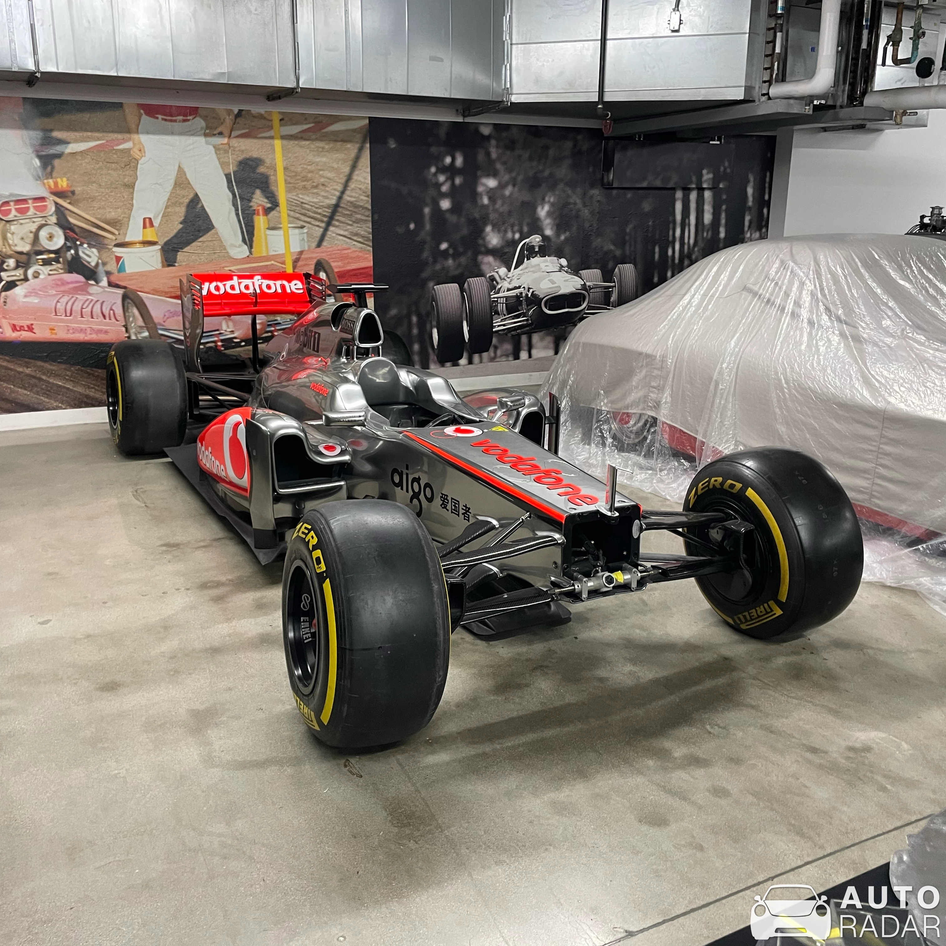 McLaren MP4-17 spotted in Los Angeles