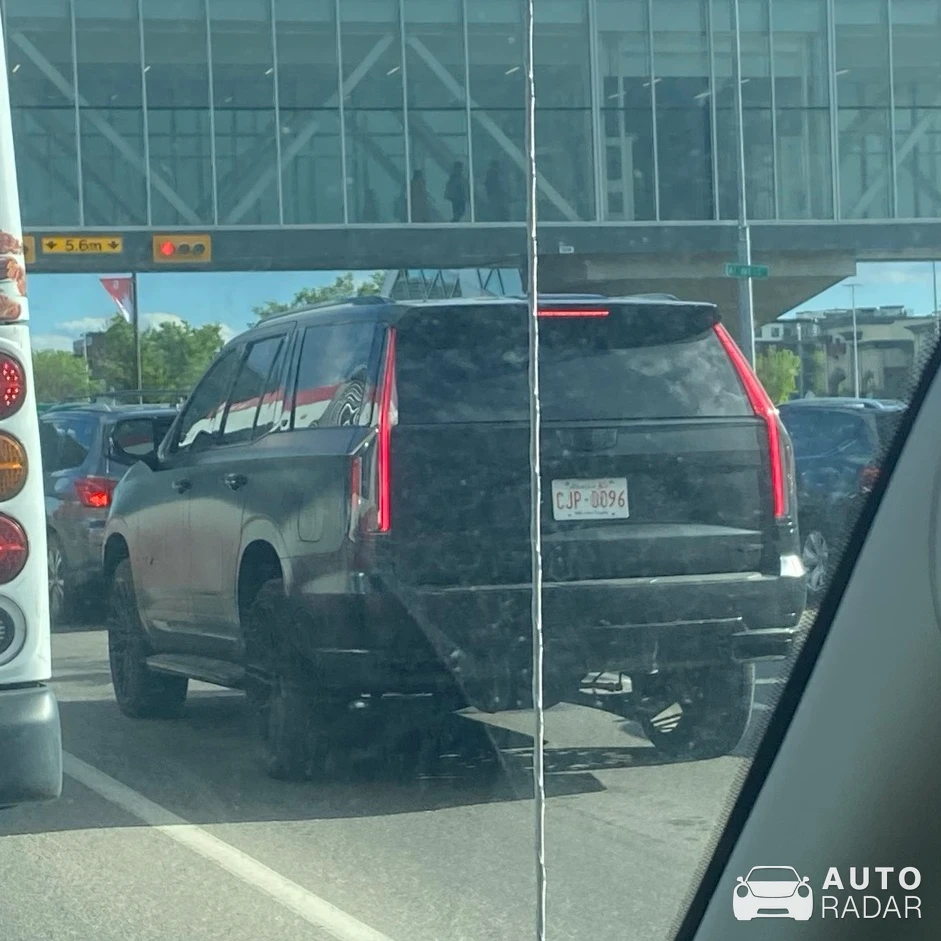Cadillac Escalade-V spotted in Calgary