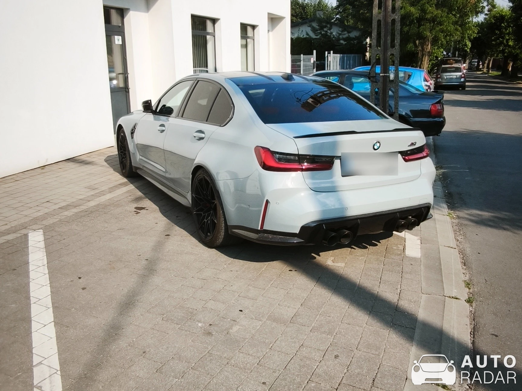 BMW M3 G80 Sedan Competition spotted in Kutno