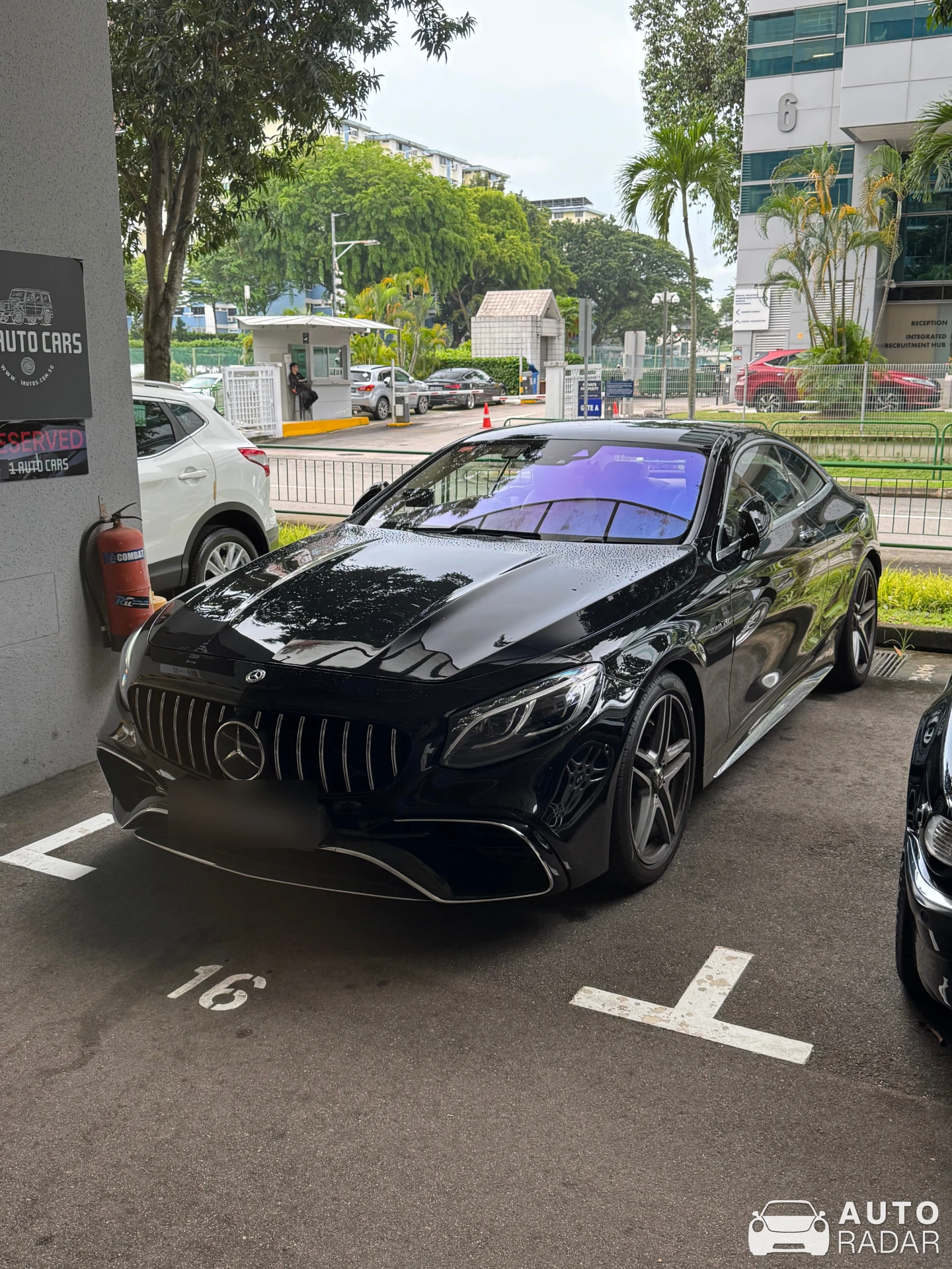 Mercedes-AMG S 63 Coupé C217 spotted in Singapore